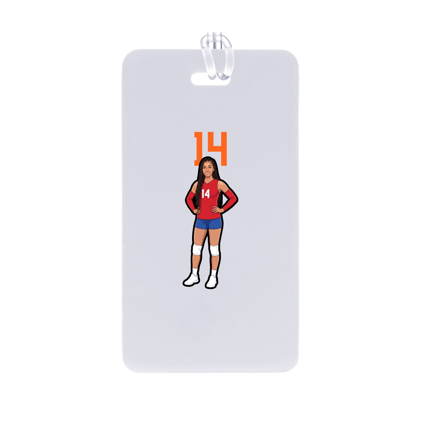 Bag Tag — Number Top in Classic