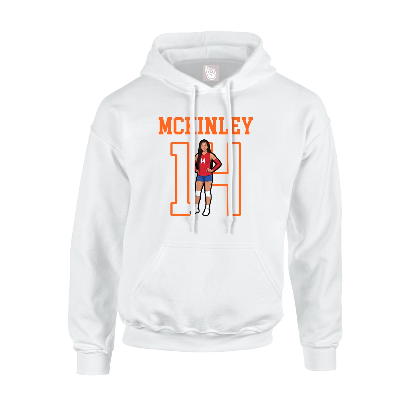 Youth Hoodie — Shirsey in White