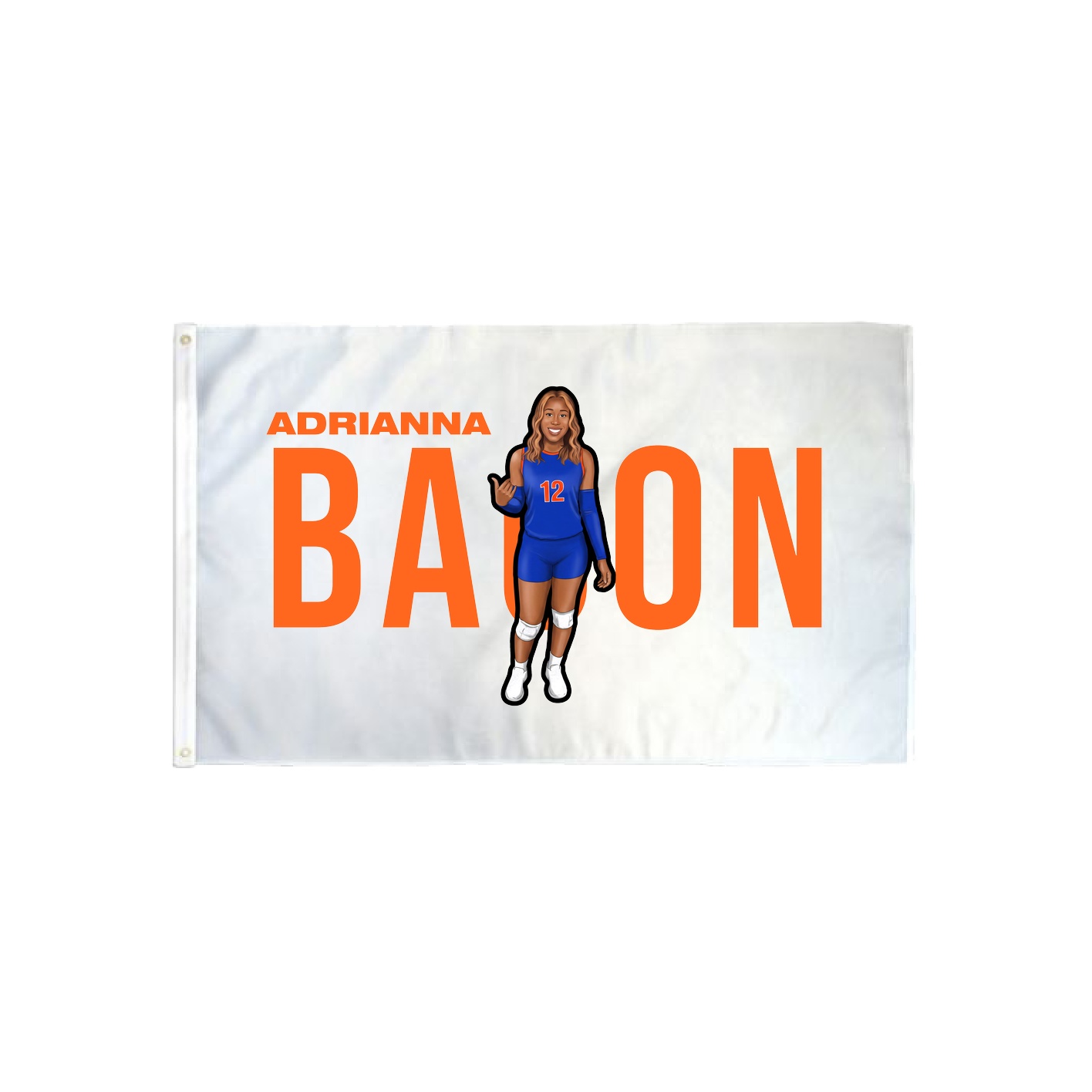 3x5 Flag — Player Name in Classic