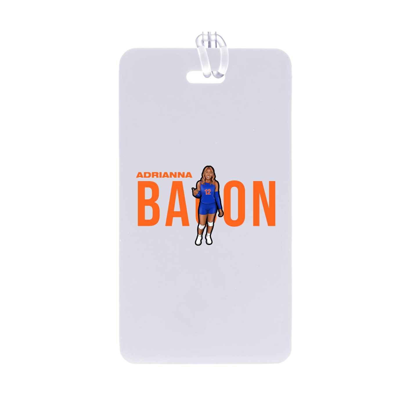 Bag Tag — Player Name in Classic