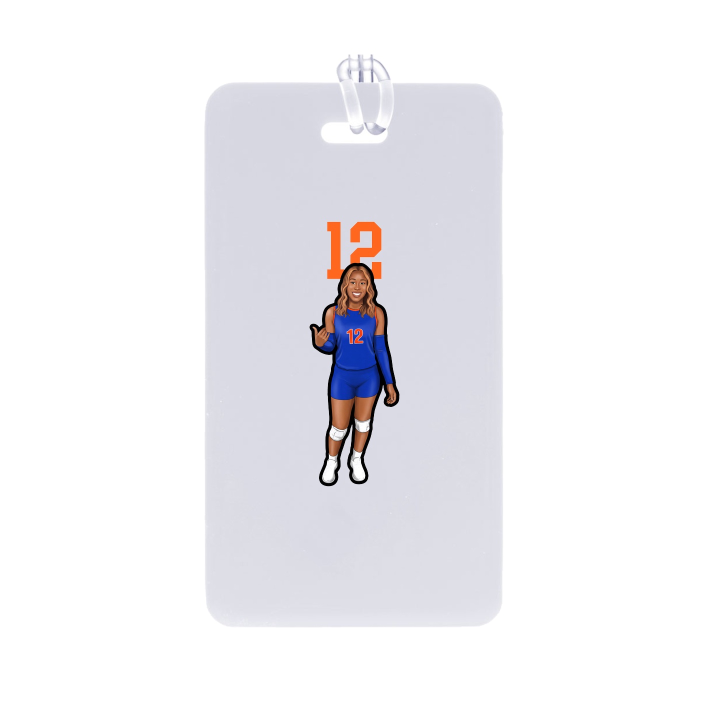 Bag Tag — Number Top in Classic