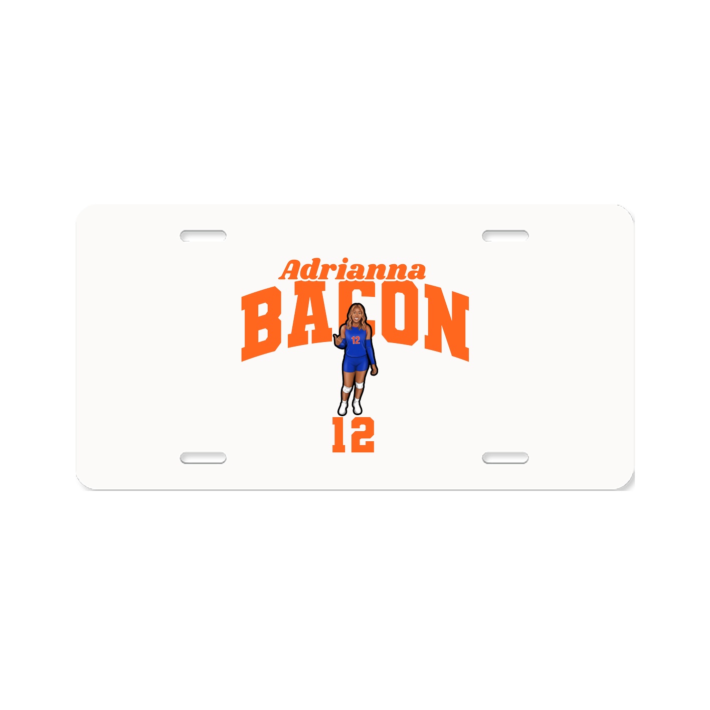 License Plate — Signature Arch in Classic