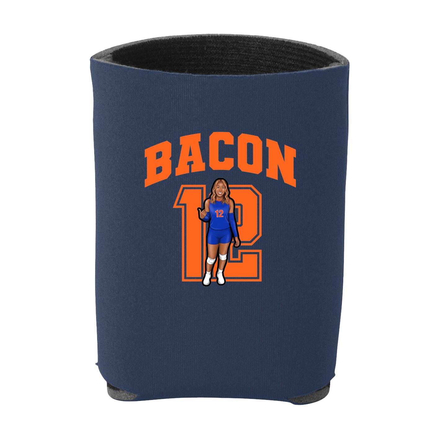 Can Holder — Number in Navy