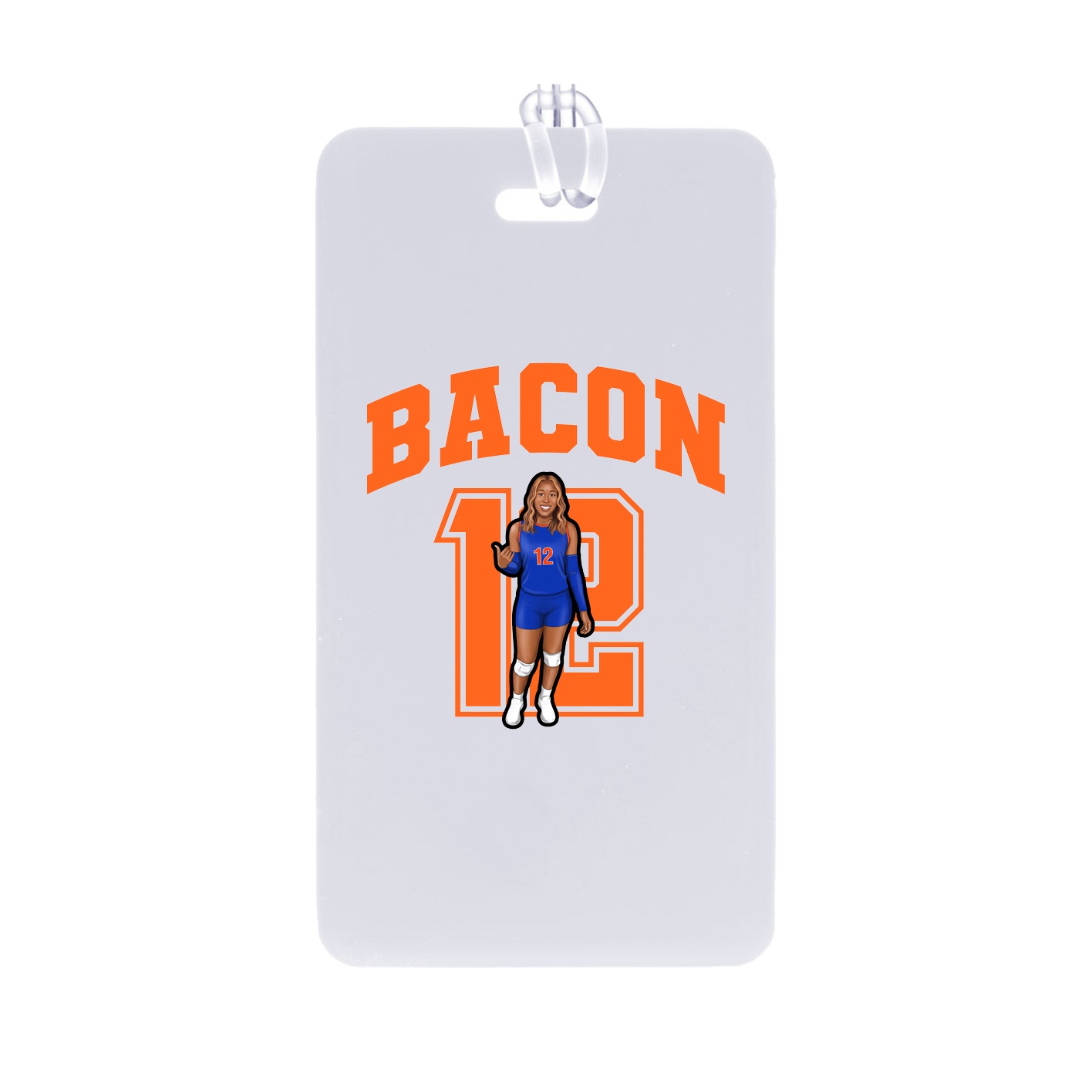 Bag Tag — Number in Classic