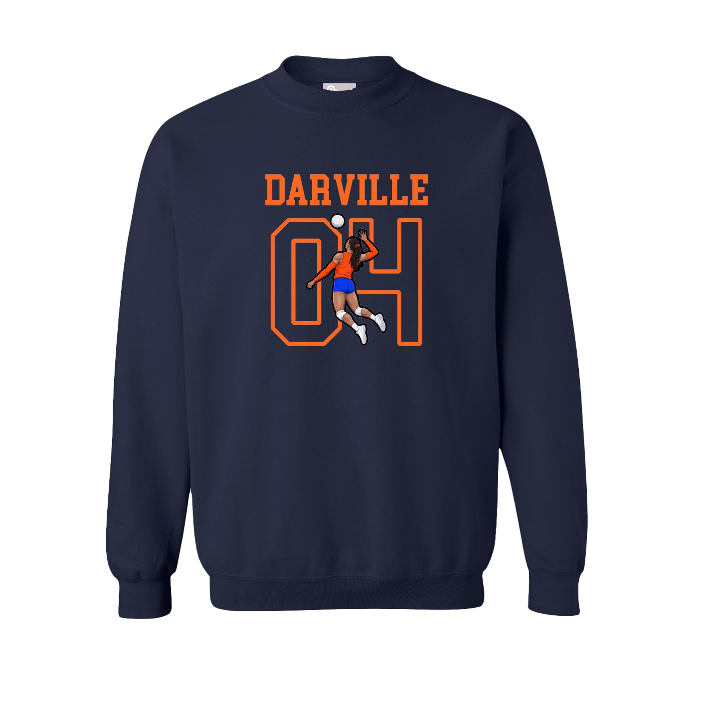 Fleece Crew — Shirsey in Navy