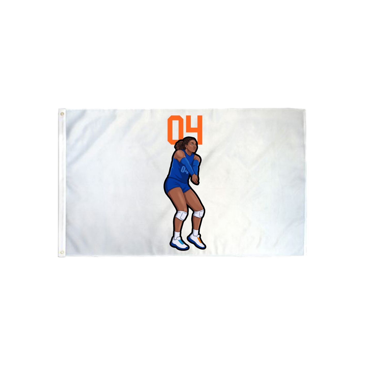 3x5 Flag — Number Top in Classic