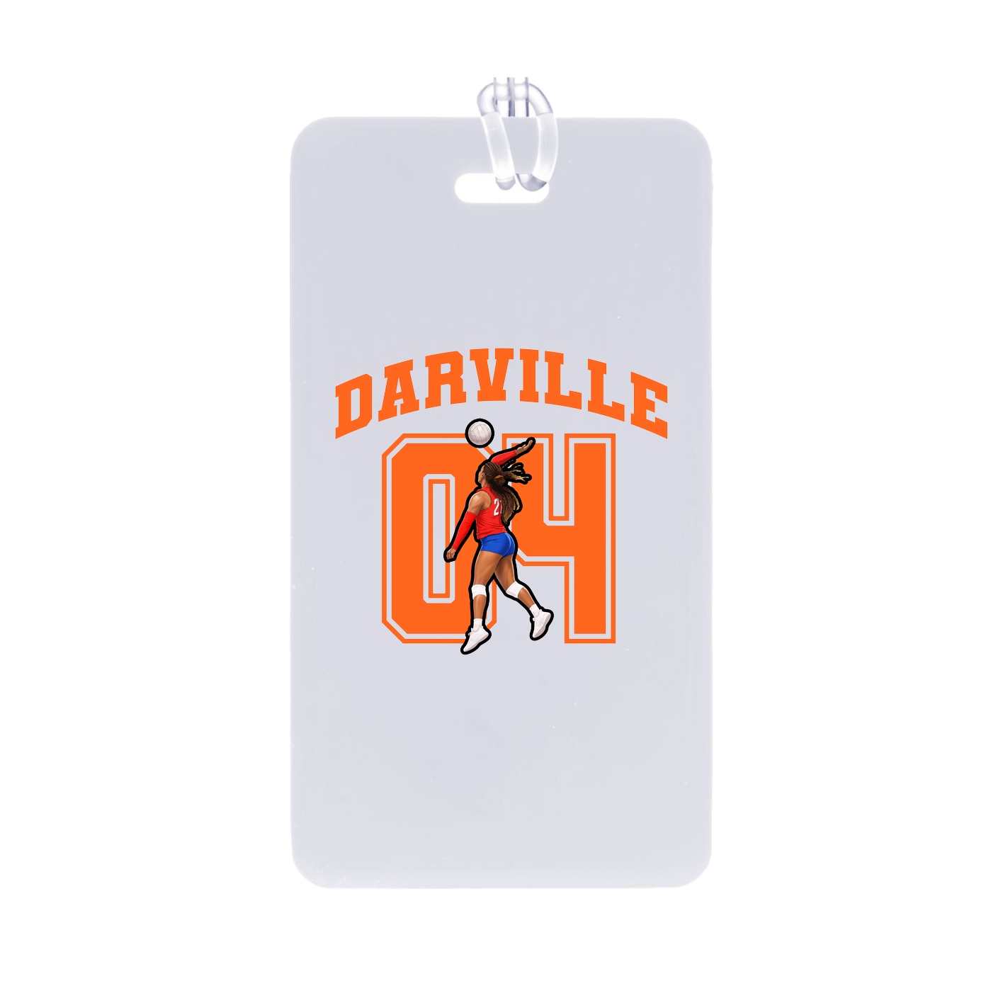 Bag Tag — Number in Classic