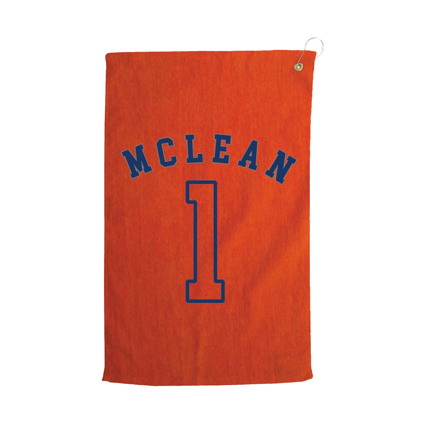 Golf Towel — Shirsey Arch in Orange