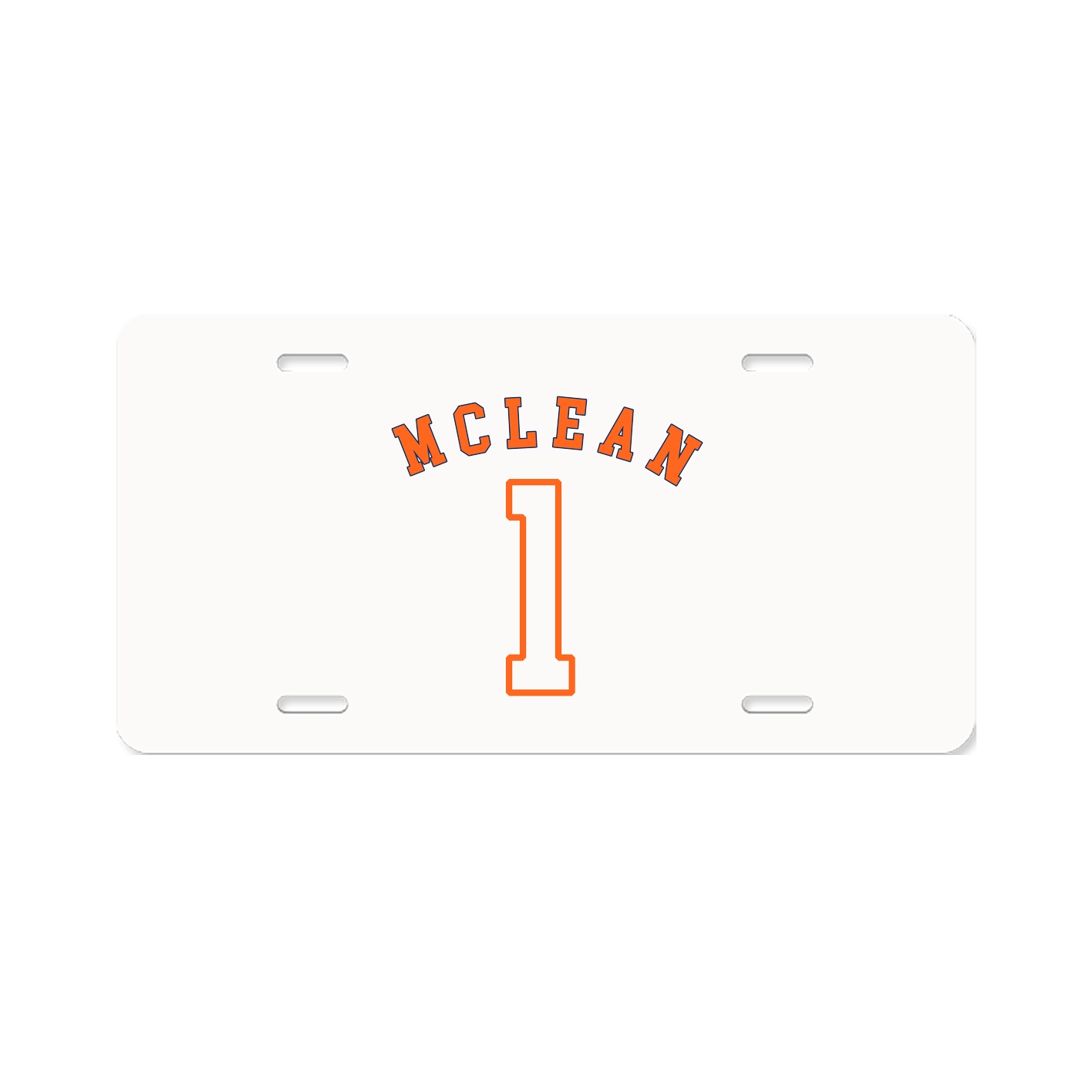 License Plate — Shirsey Arch in Classic