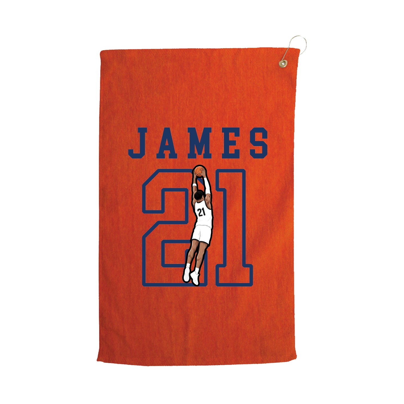 Golf Towel — Shirsey in Orange