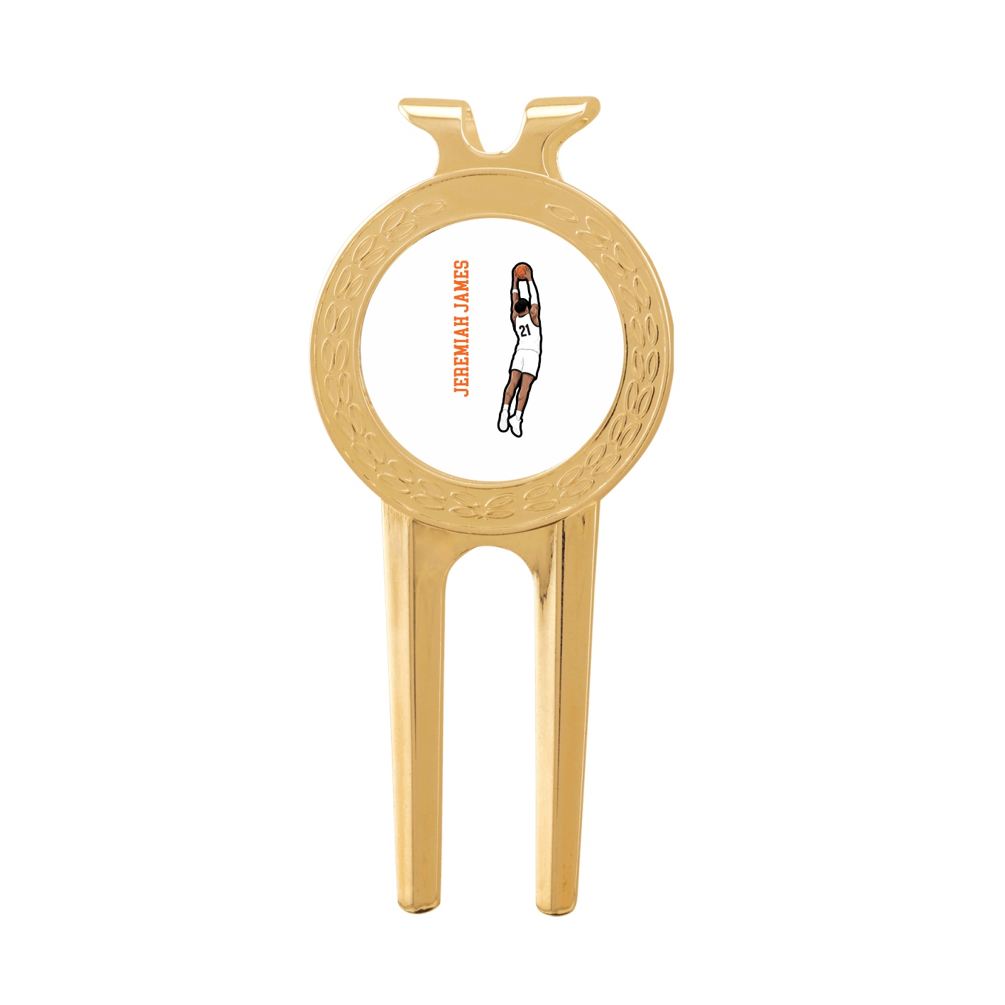 Divot Tool with Ball Marker — Name Vertical in Classic