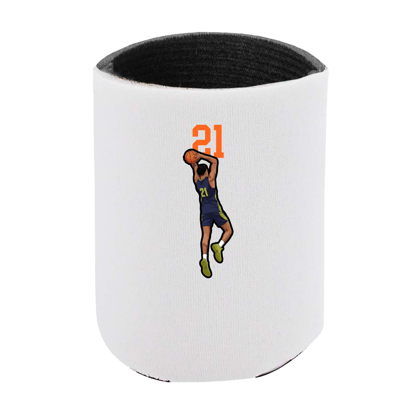 Can Holder — Number Top in White