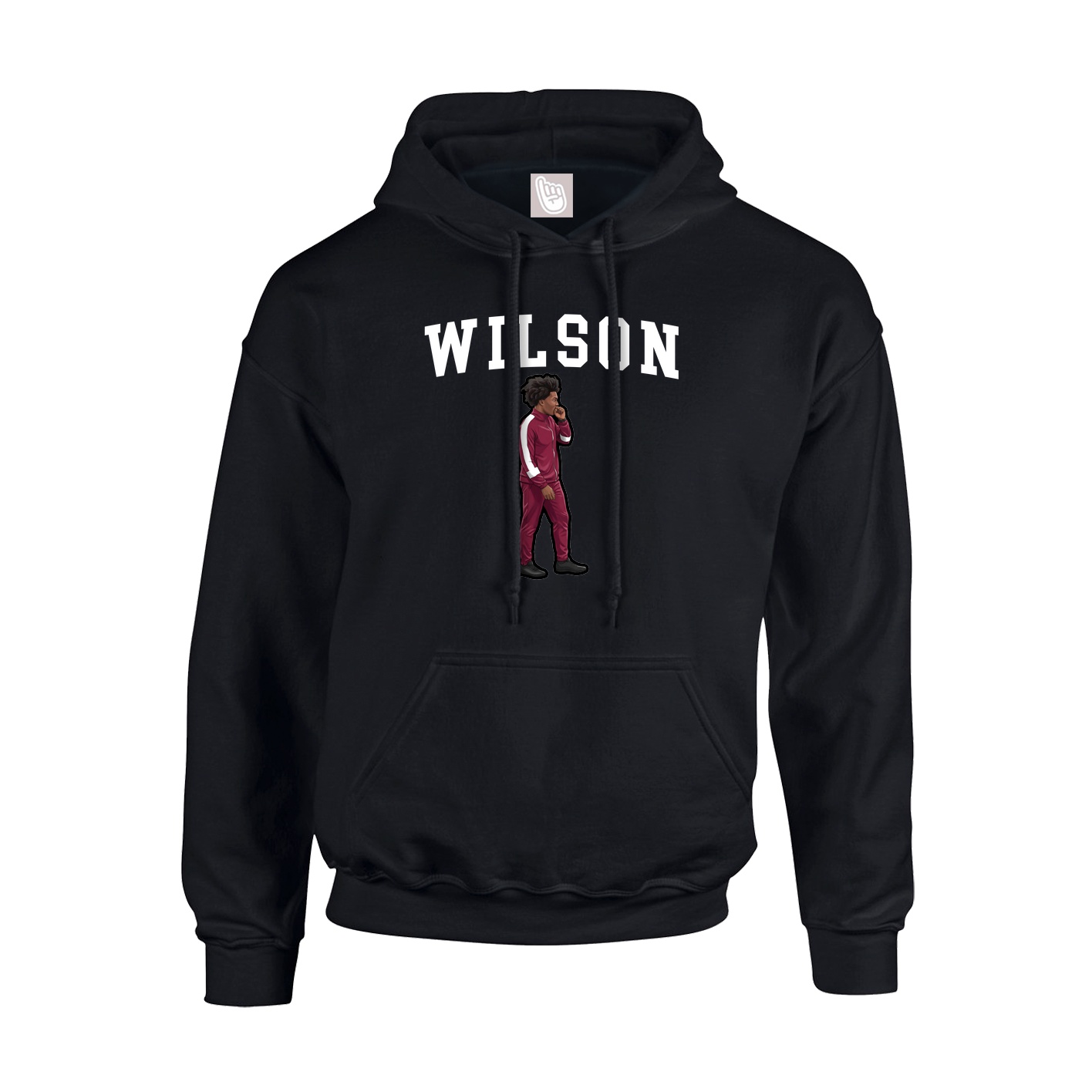 Youth Hoodie — Shirsey in Black