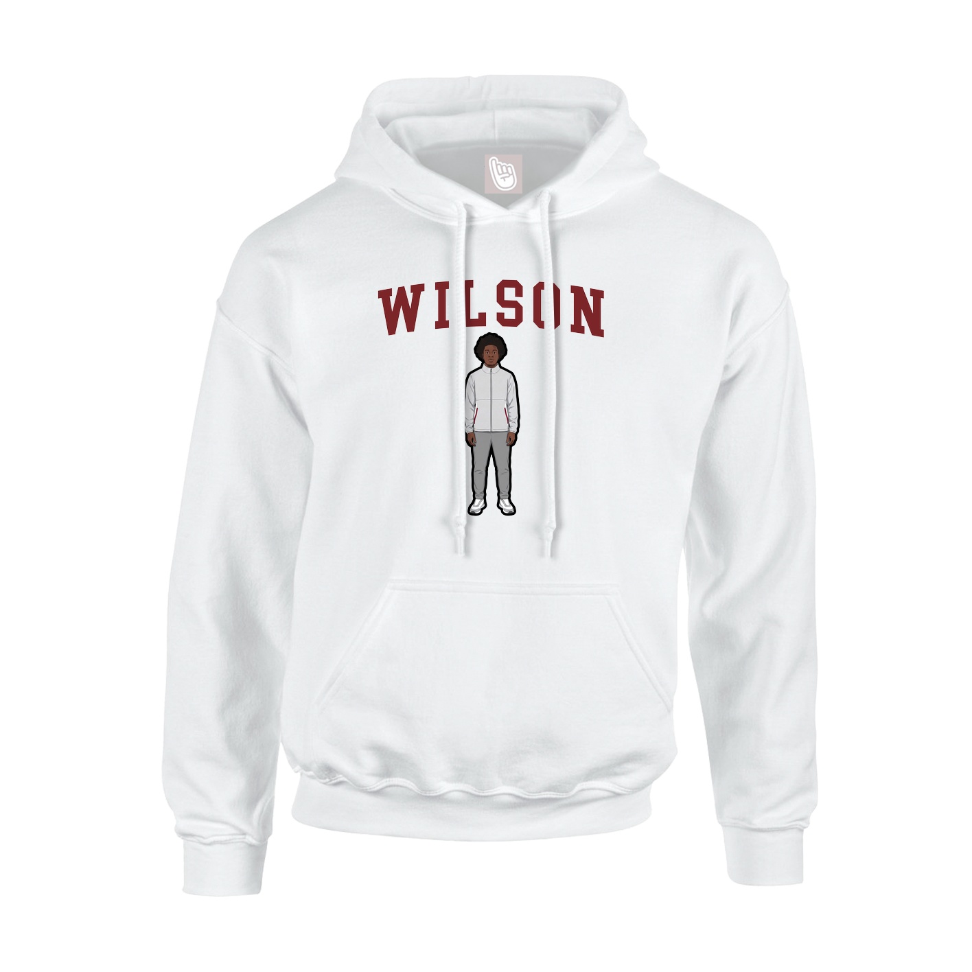 Youth Hoodie — Shirsey in White