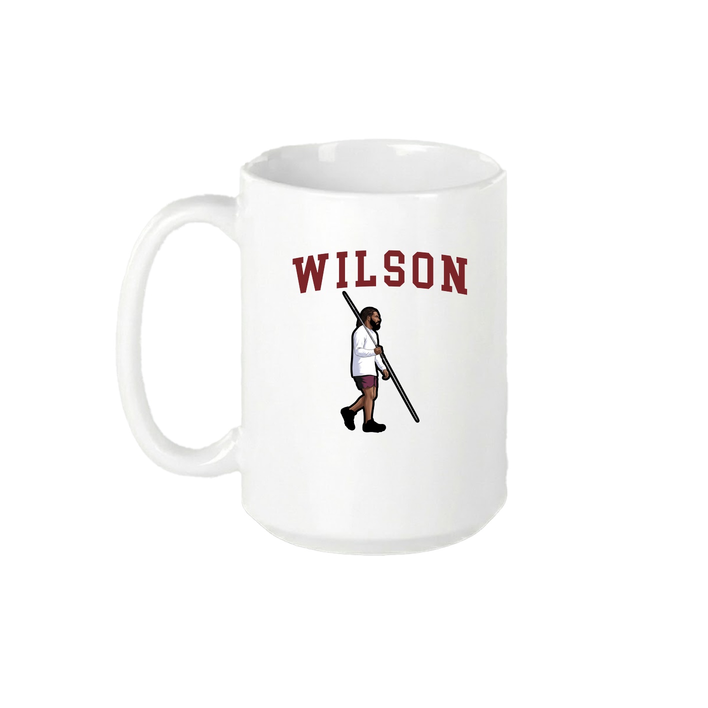 15oz Coffee Mug — Shirsey in White