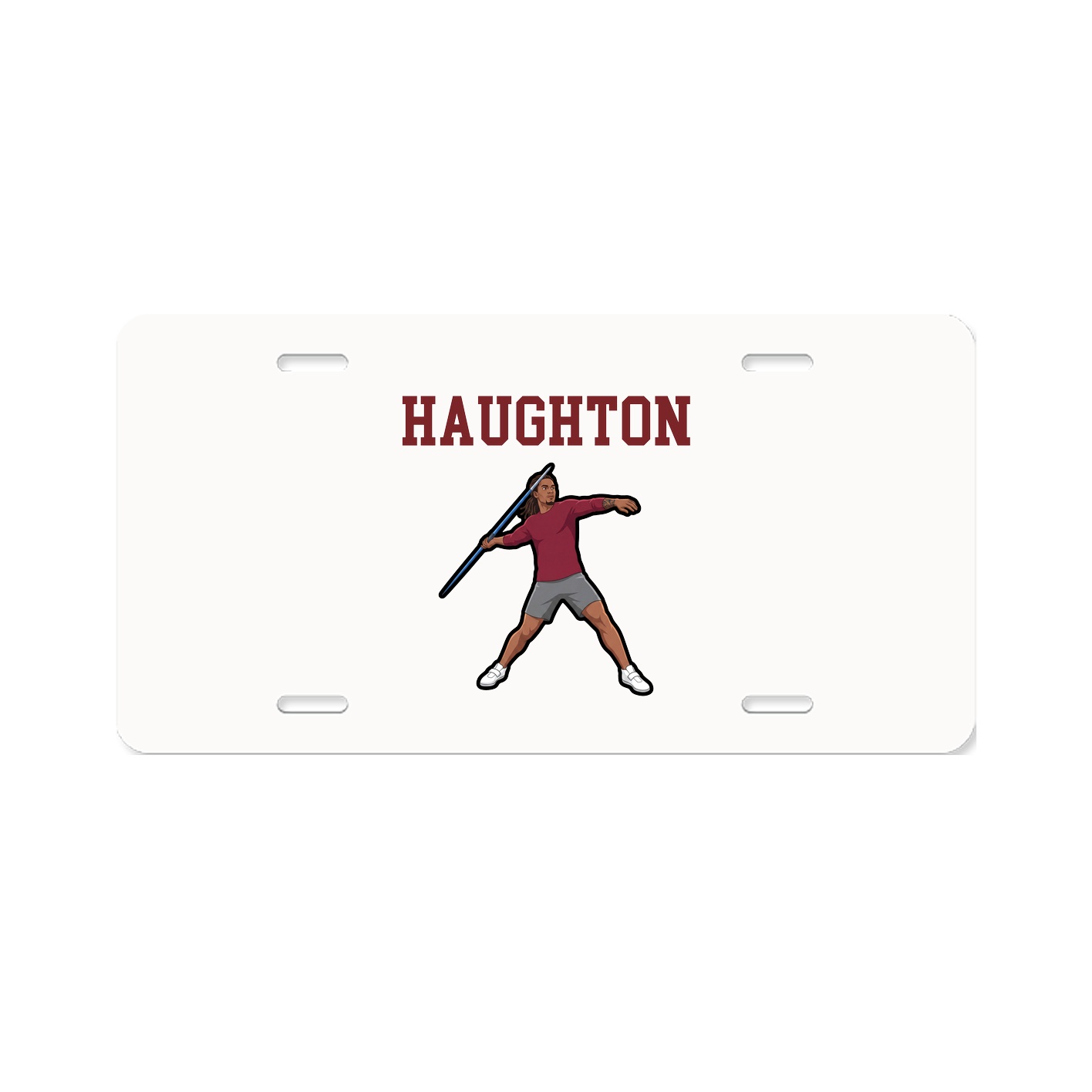 License Plate — Shirsey in Classic