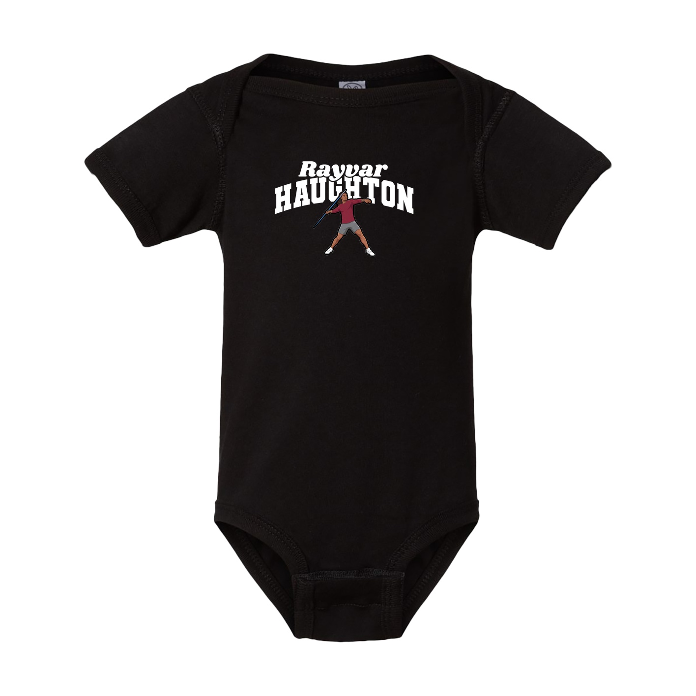 Baby Onesie — Signature Arch in Black
