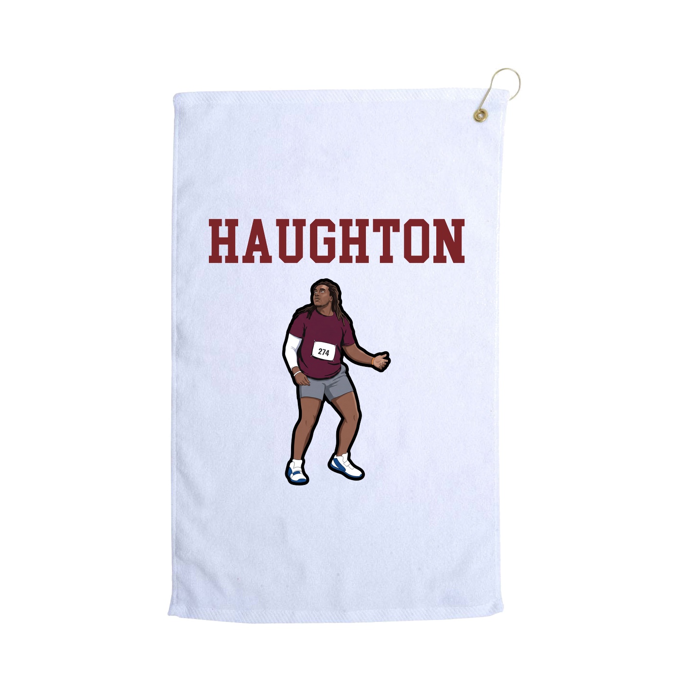 Golf Towel — Shirsey in White