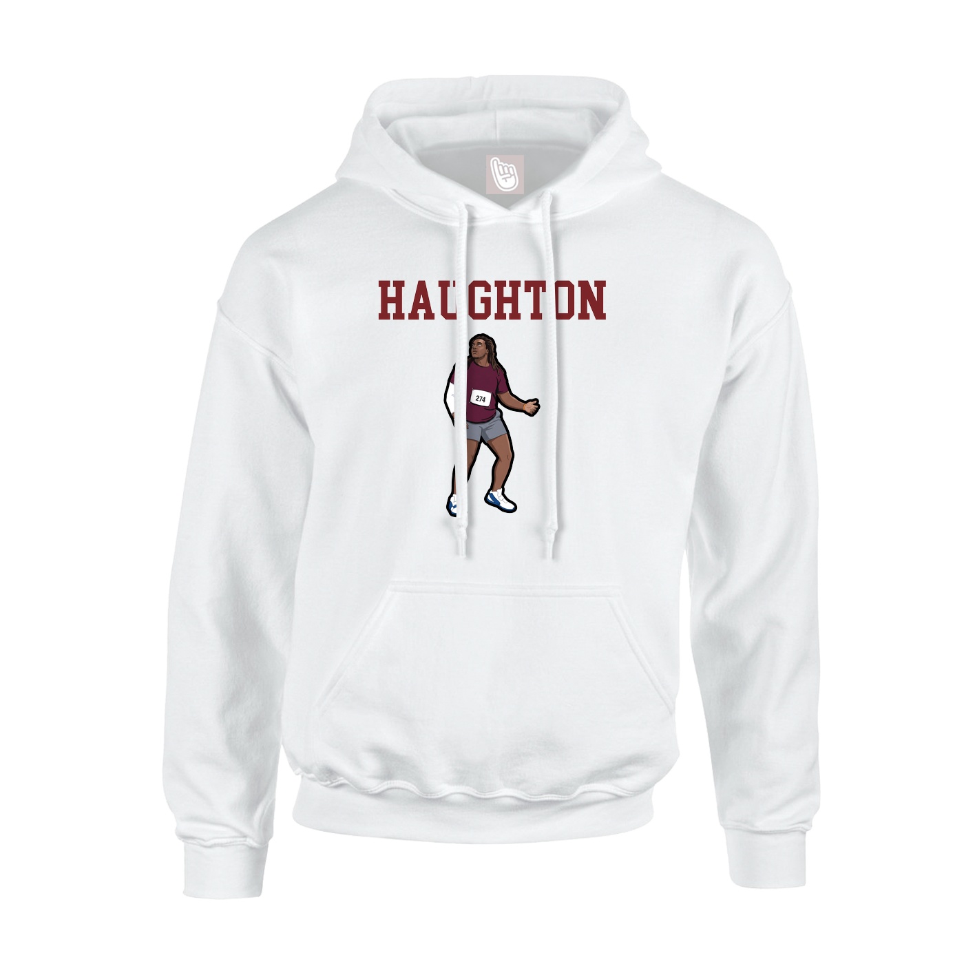 Youth Hoodie — Shirsey in White