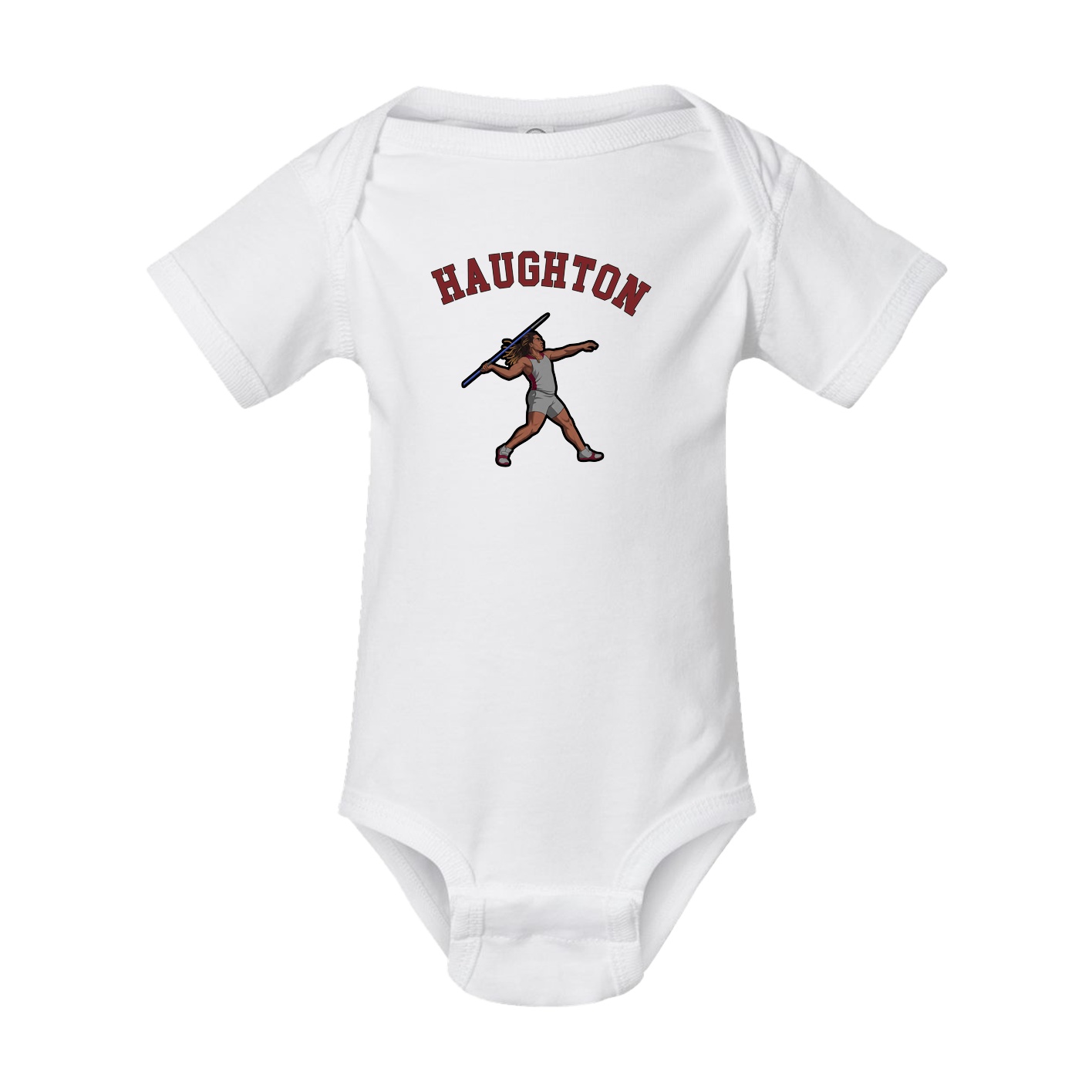 Baby Onesie — Shirsey Arch in White