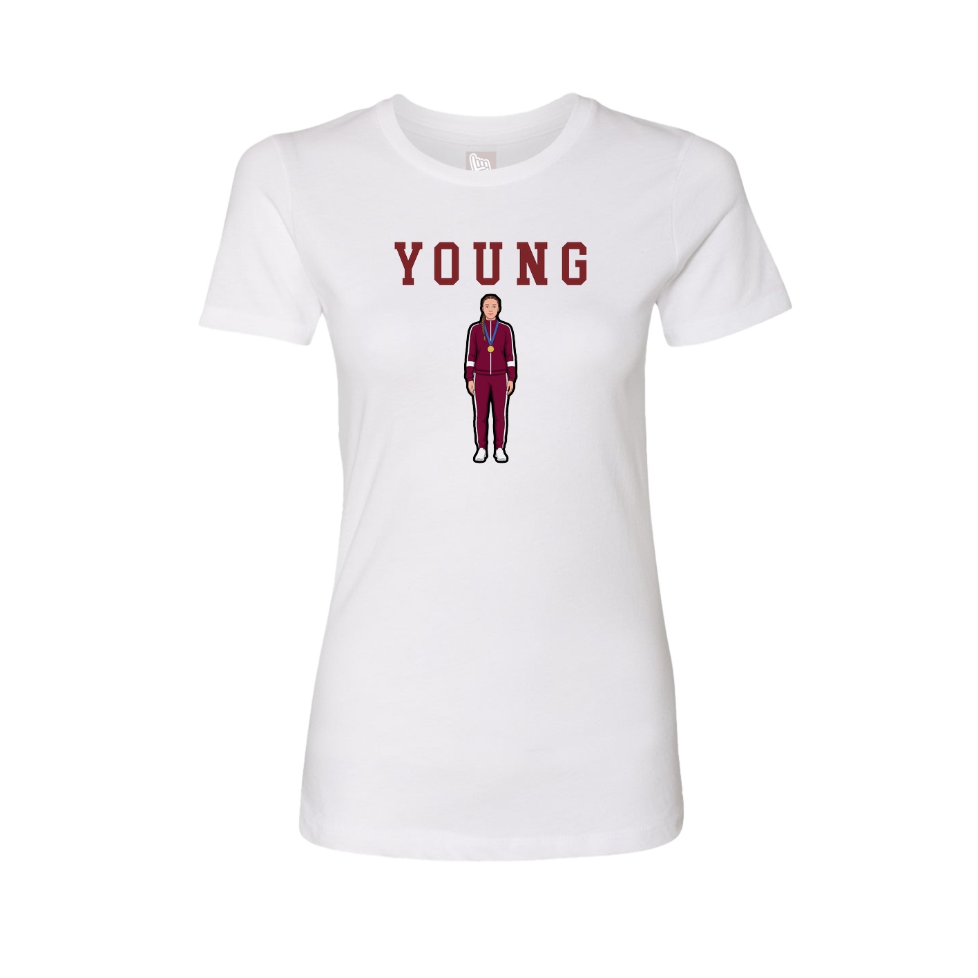 Fitted Women's Tee — Shirsey in White