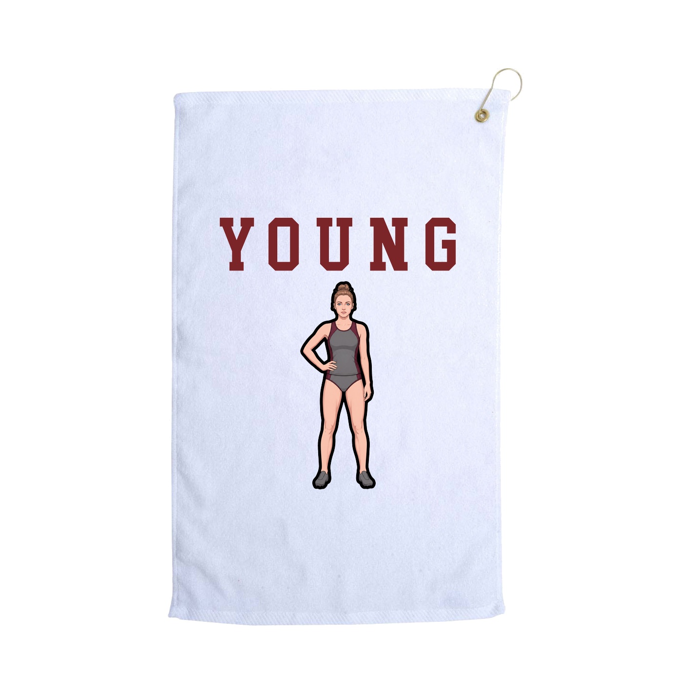Golf Towel — Shirsey in White