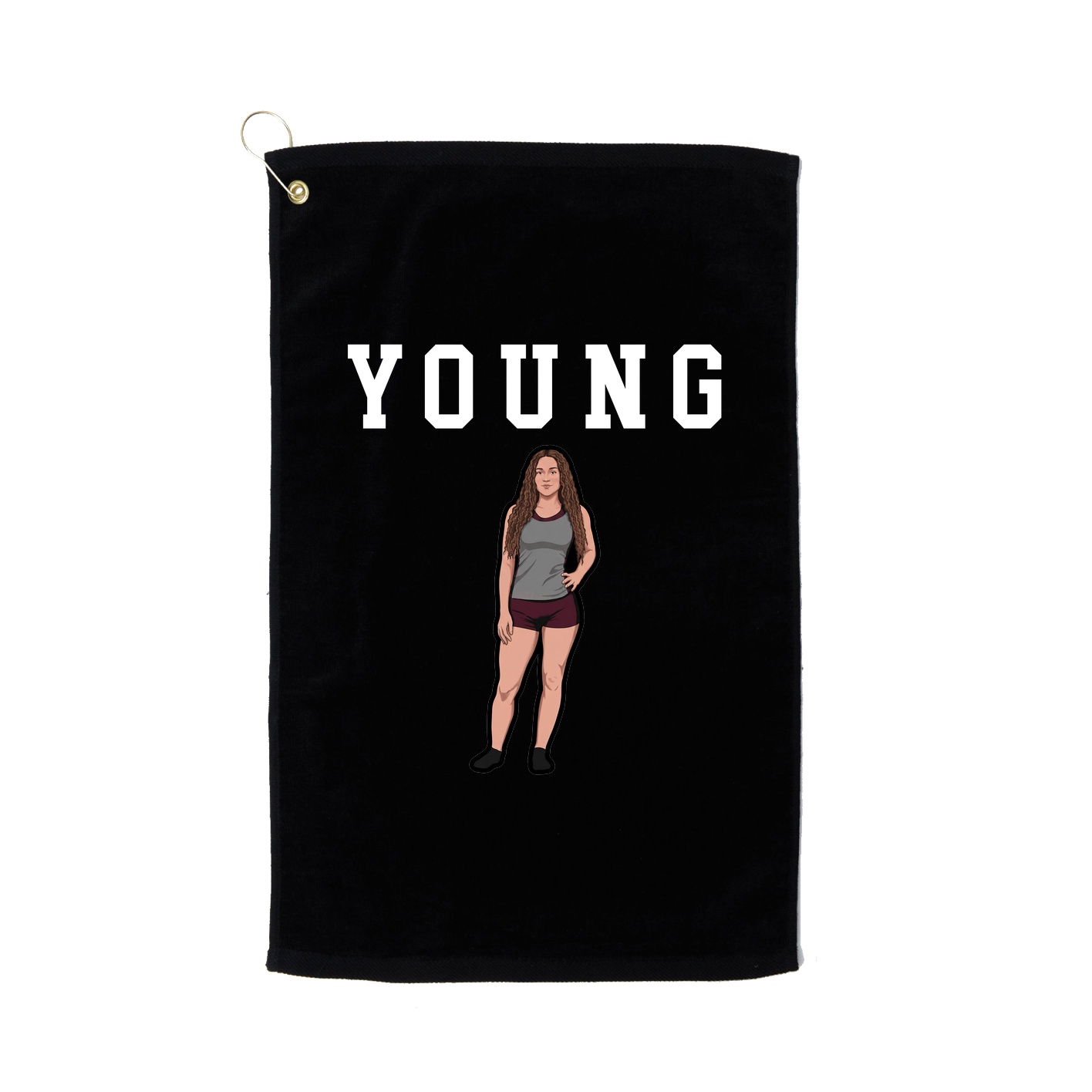 Golf Towel — Shirsey in Black