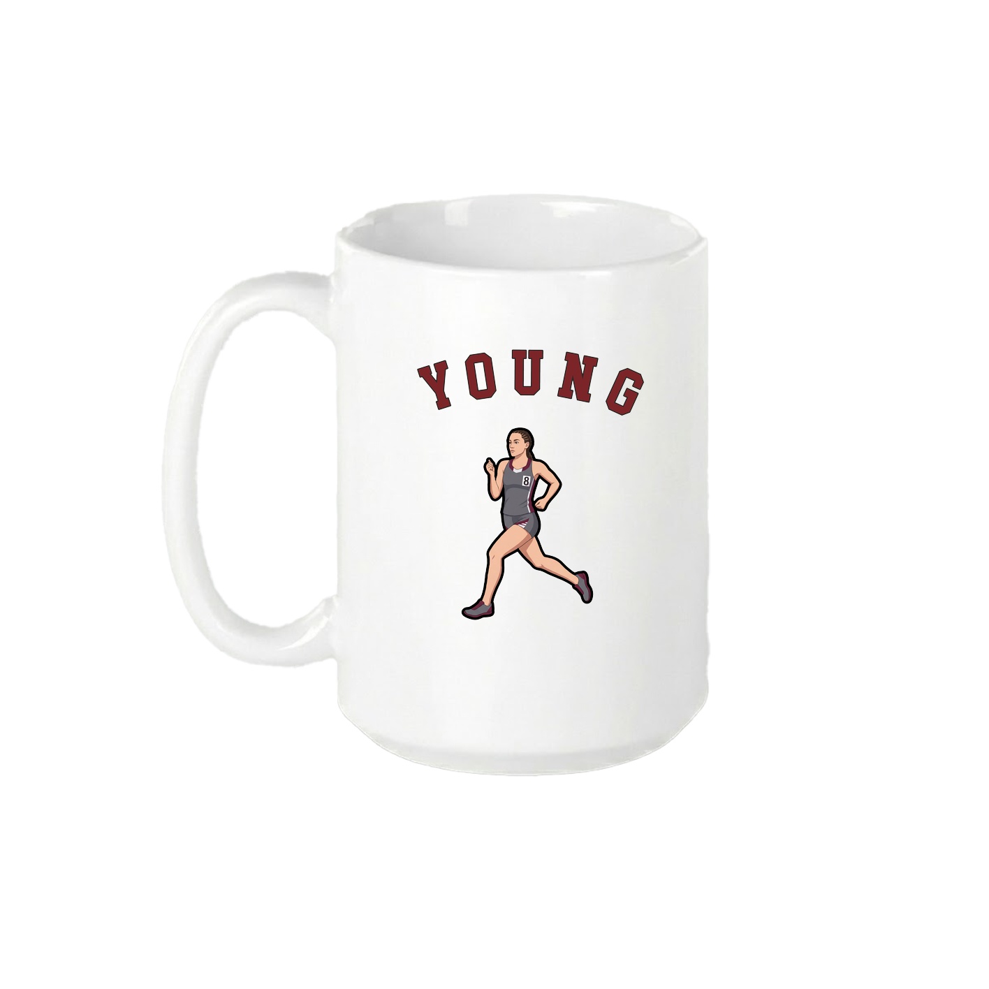 15oz Coffee Mug — Shirsey Arch in White