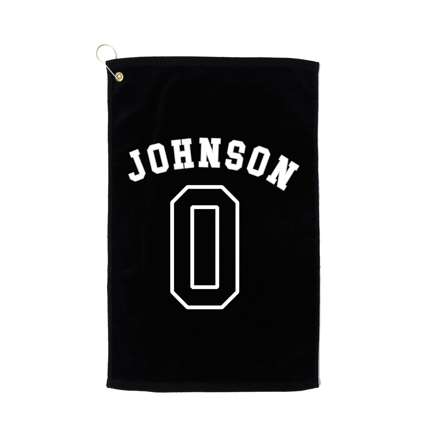 Golf Towel — Shirsey Arch in Black