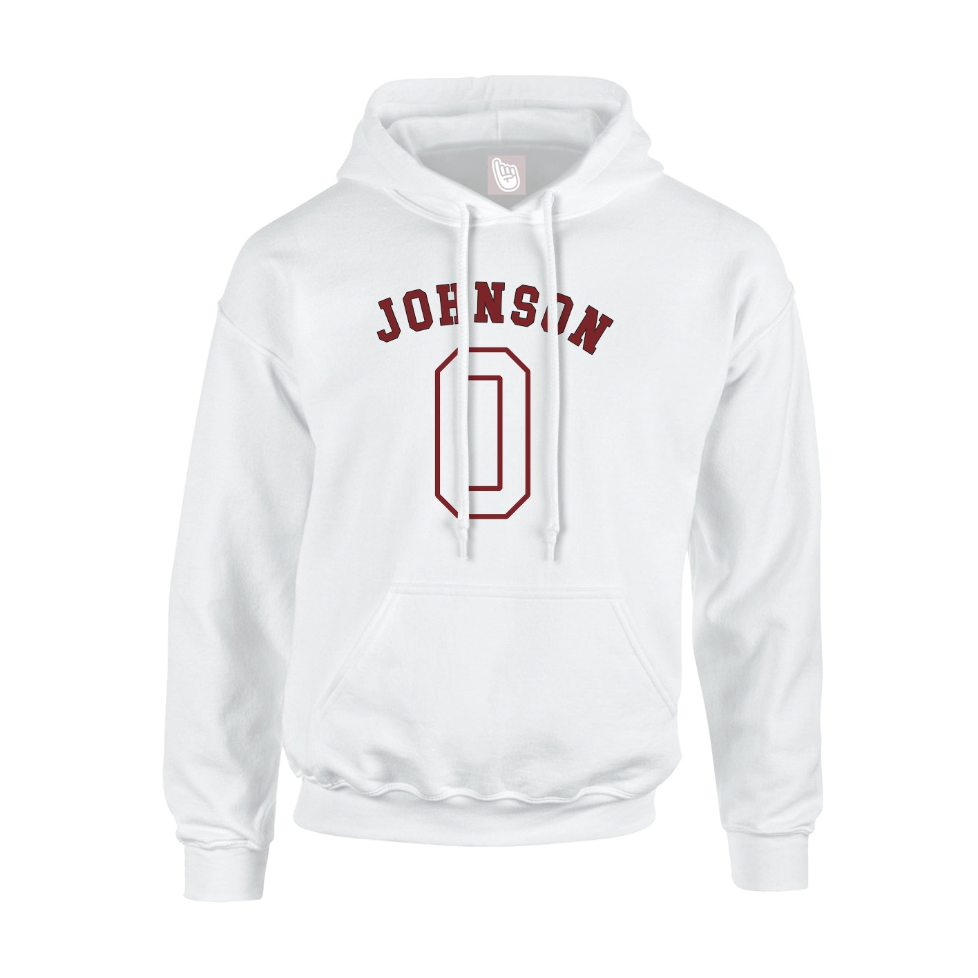 Youth Hoodie — Shirsey Arch in White