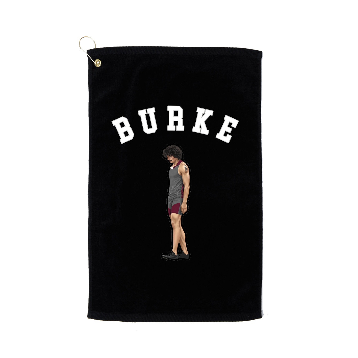 Golf Towel — Shirsey Arch in Black