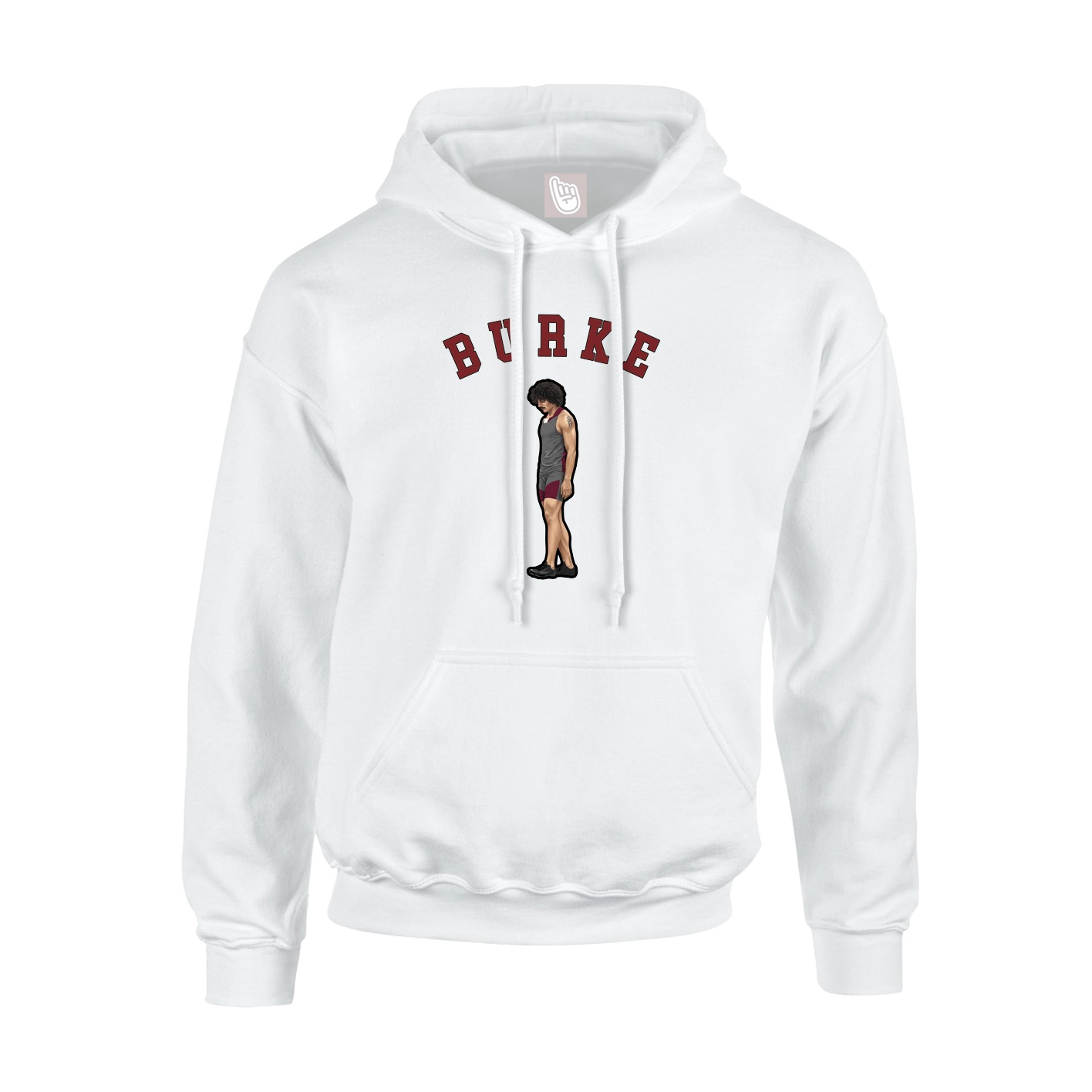 Hoodie — Shirsey Arch in White