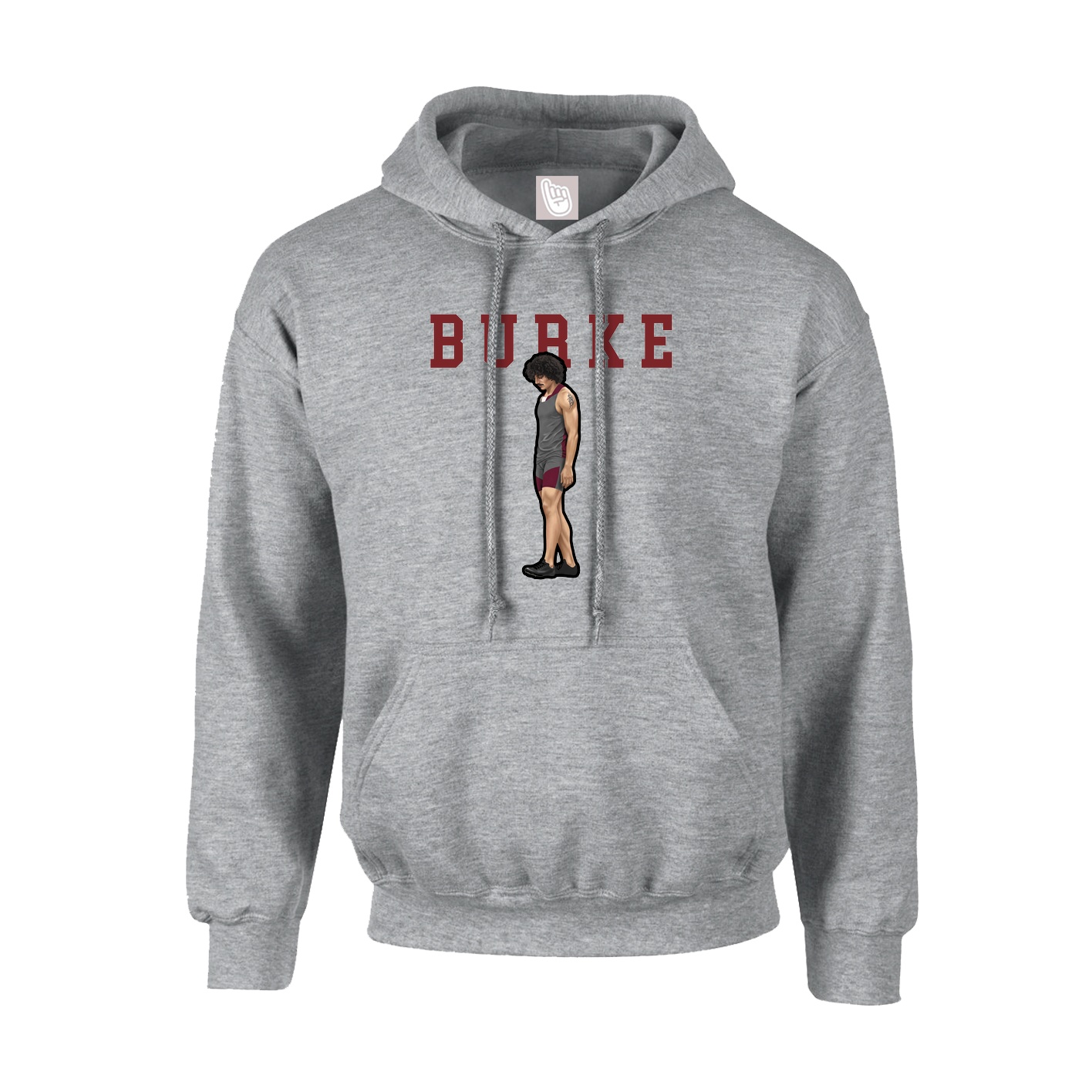 Hoodie — Shirsey in Grey