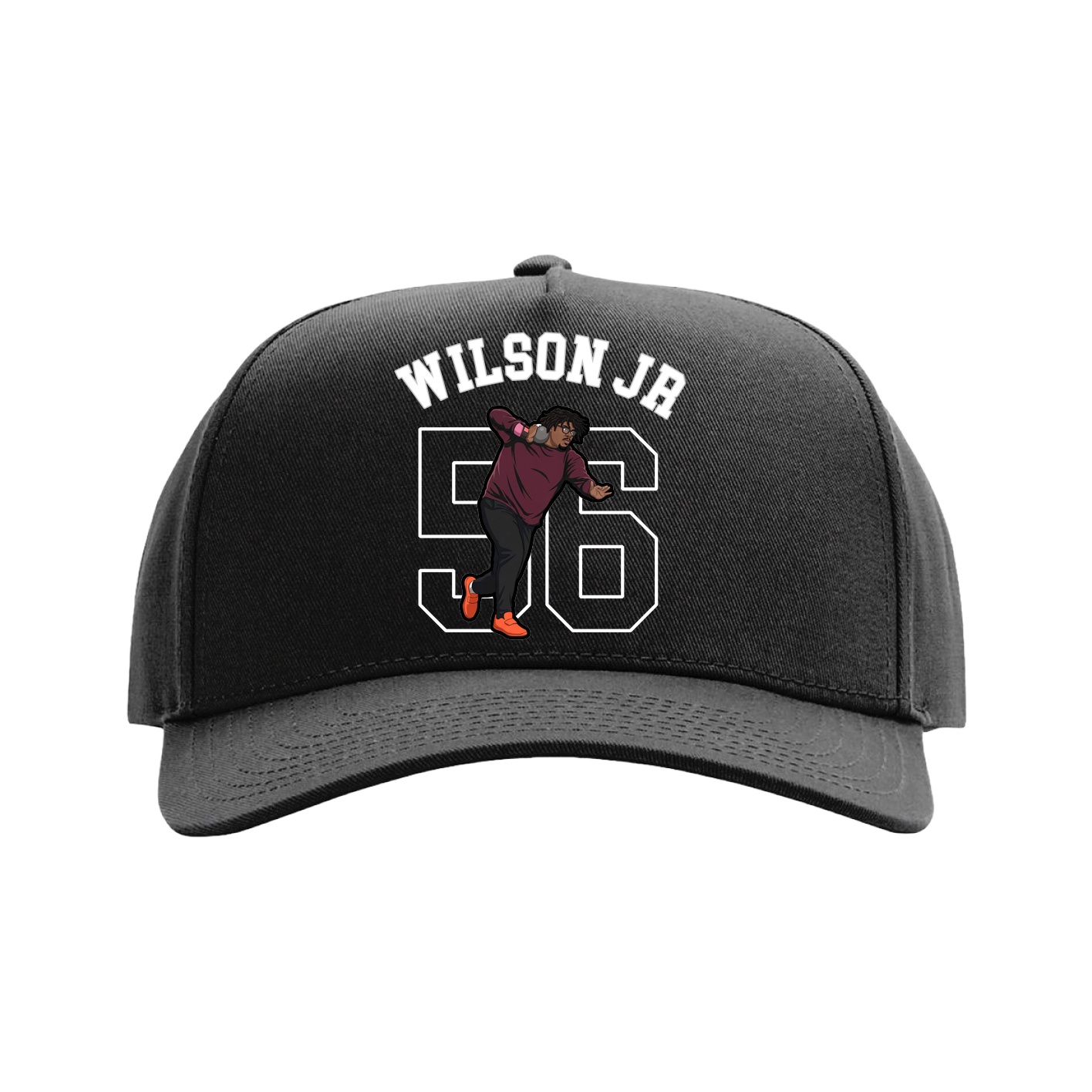 Full Fabric Five-Panel Champ Cap