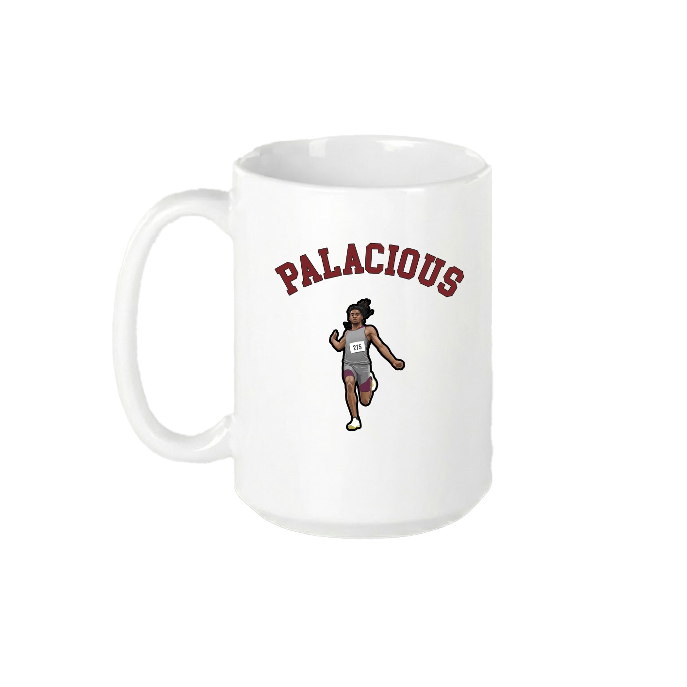 15oz Coffee Mug — Shirsey Arch in White