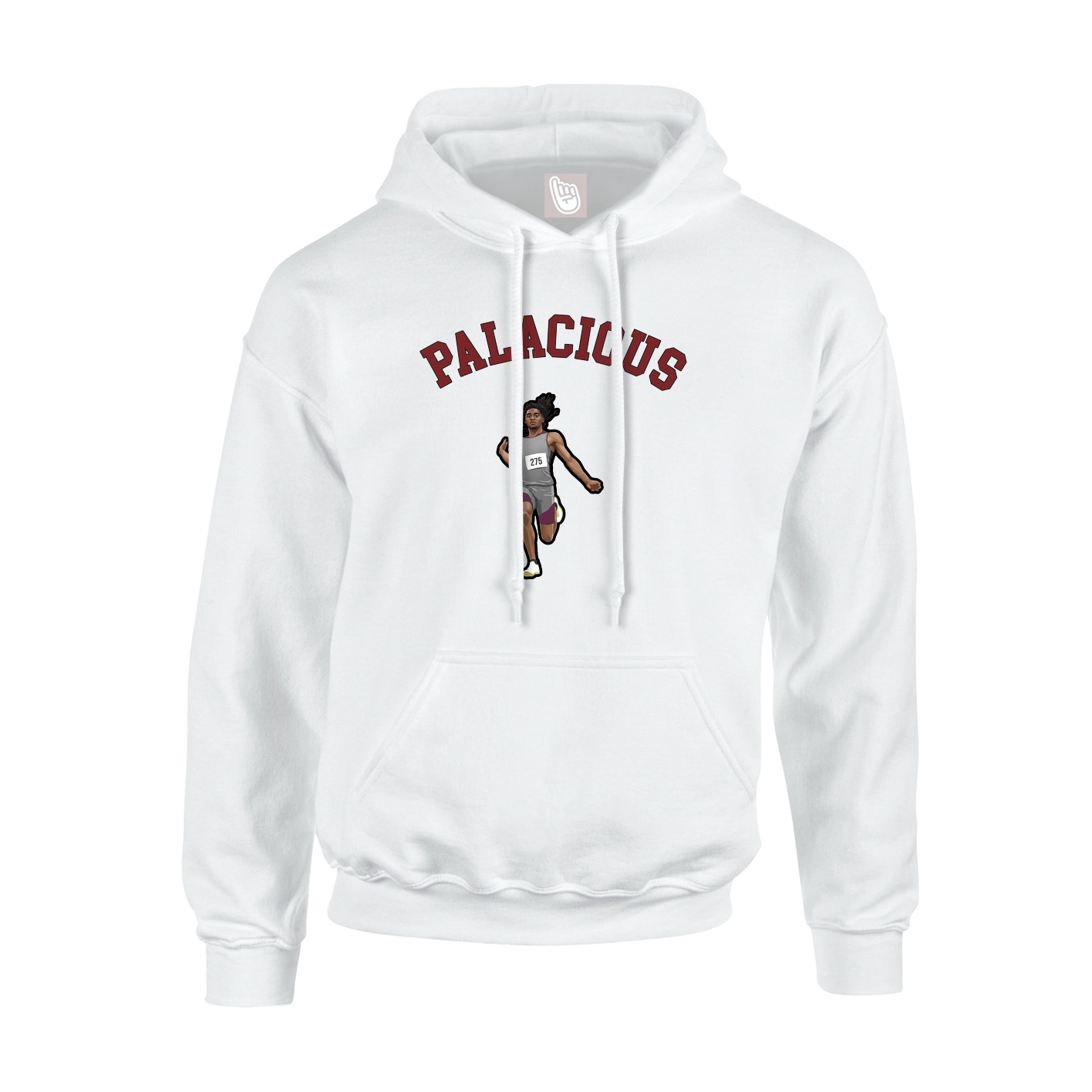 Youth Hoodie — Shirsey Arch in White