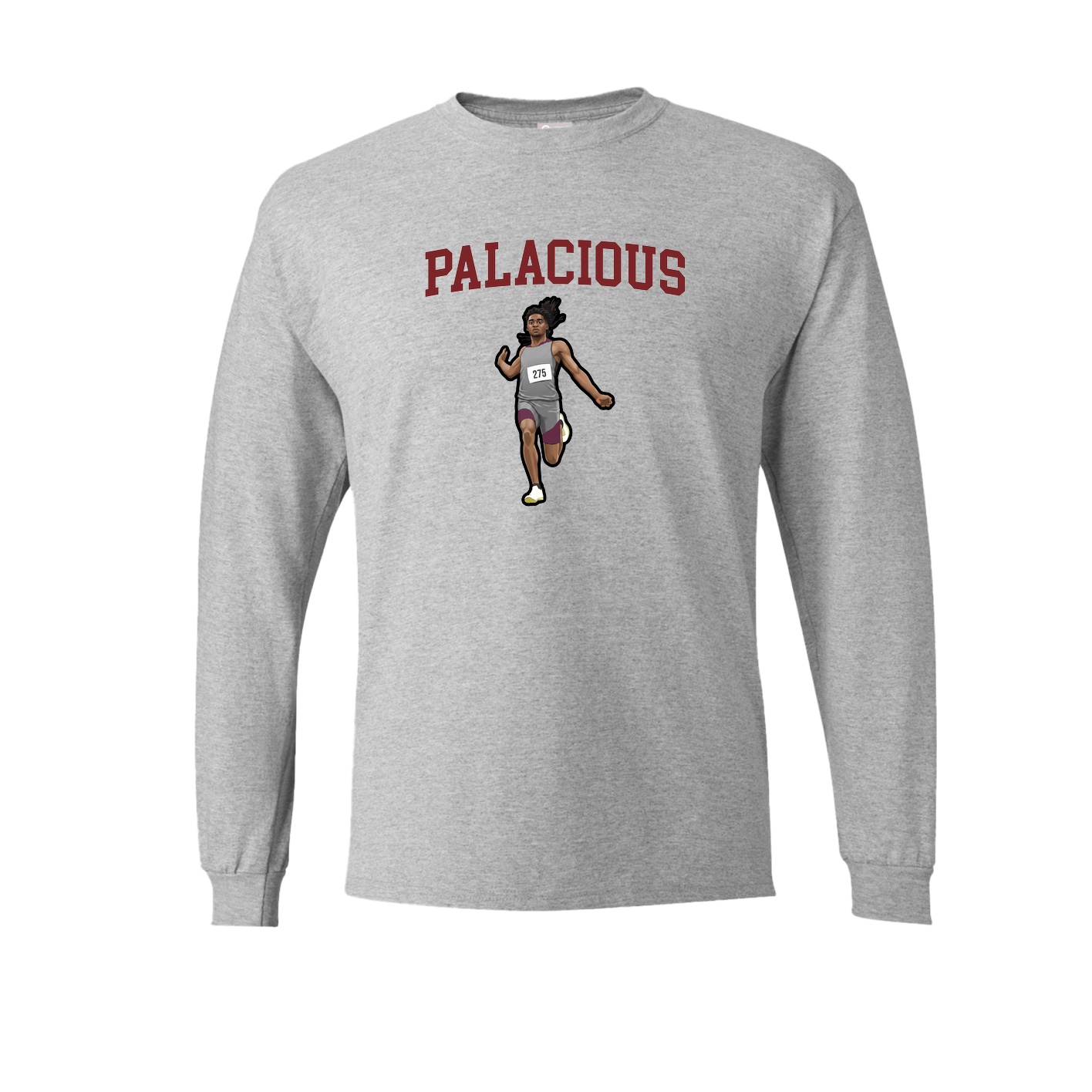 Long Sleeve Tee — Shirsey in Grey