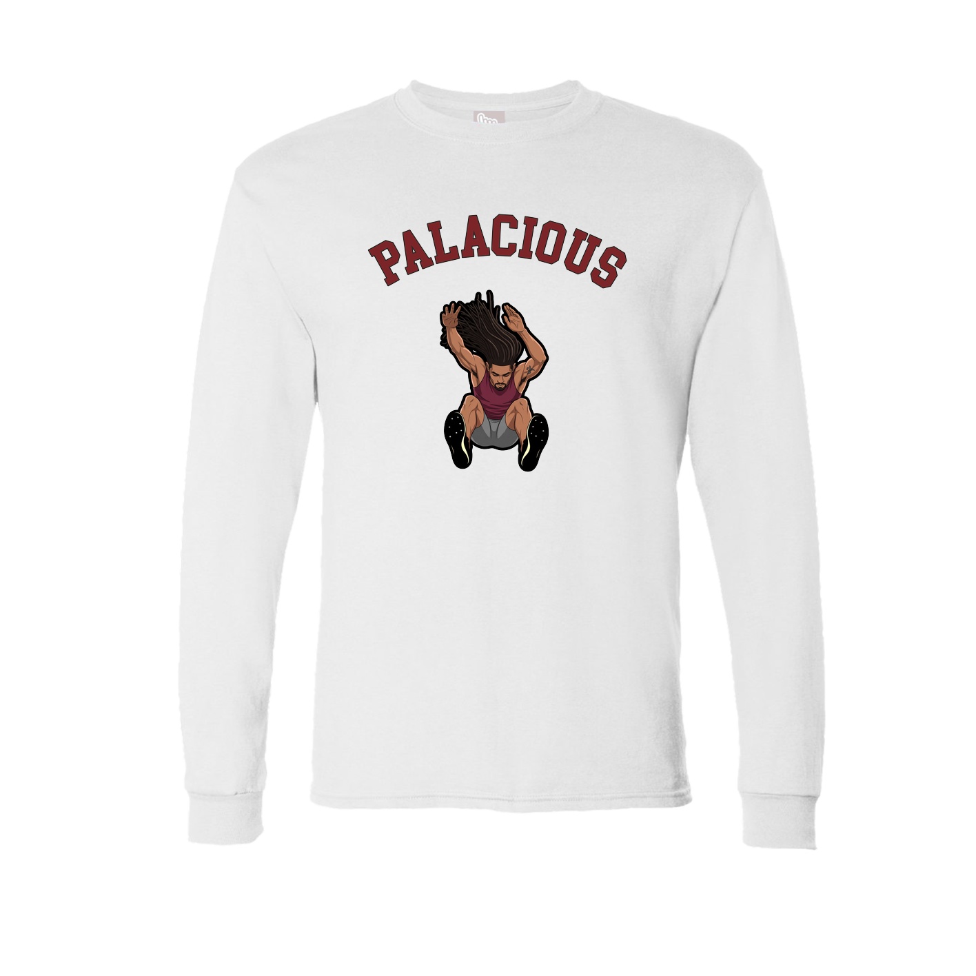 Long Sleeve Tee — Shirsey Arch in White