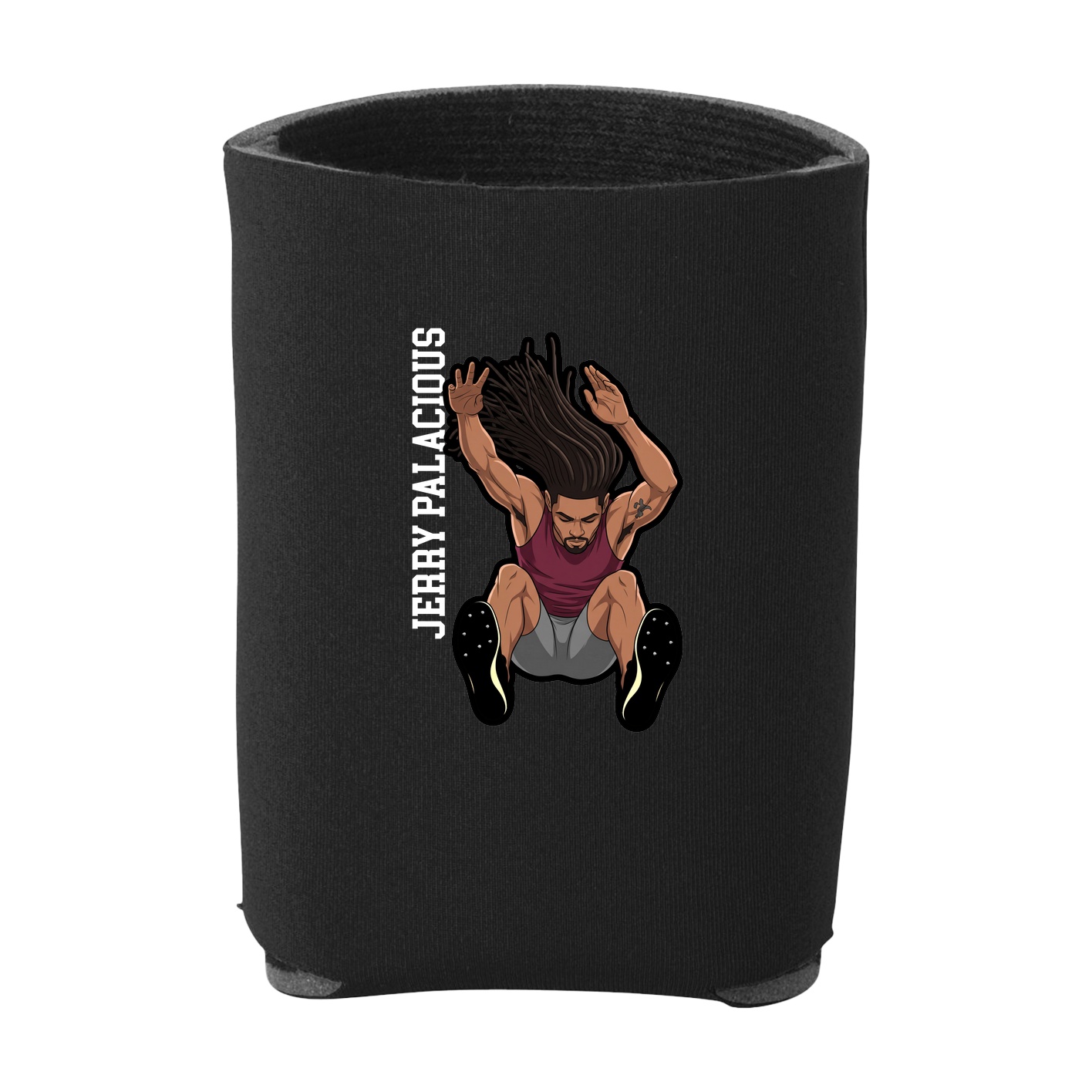 Can Holder — Name Vertical in Black