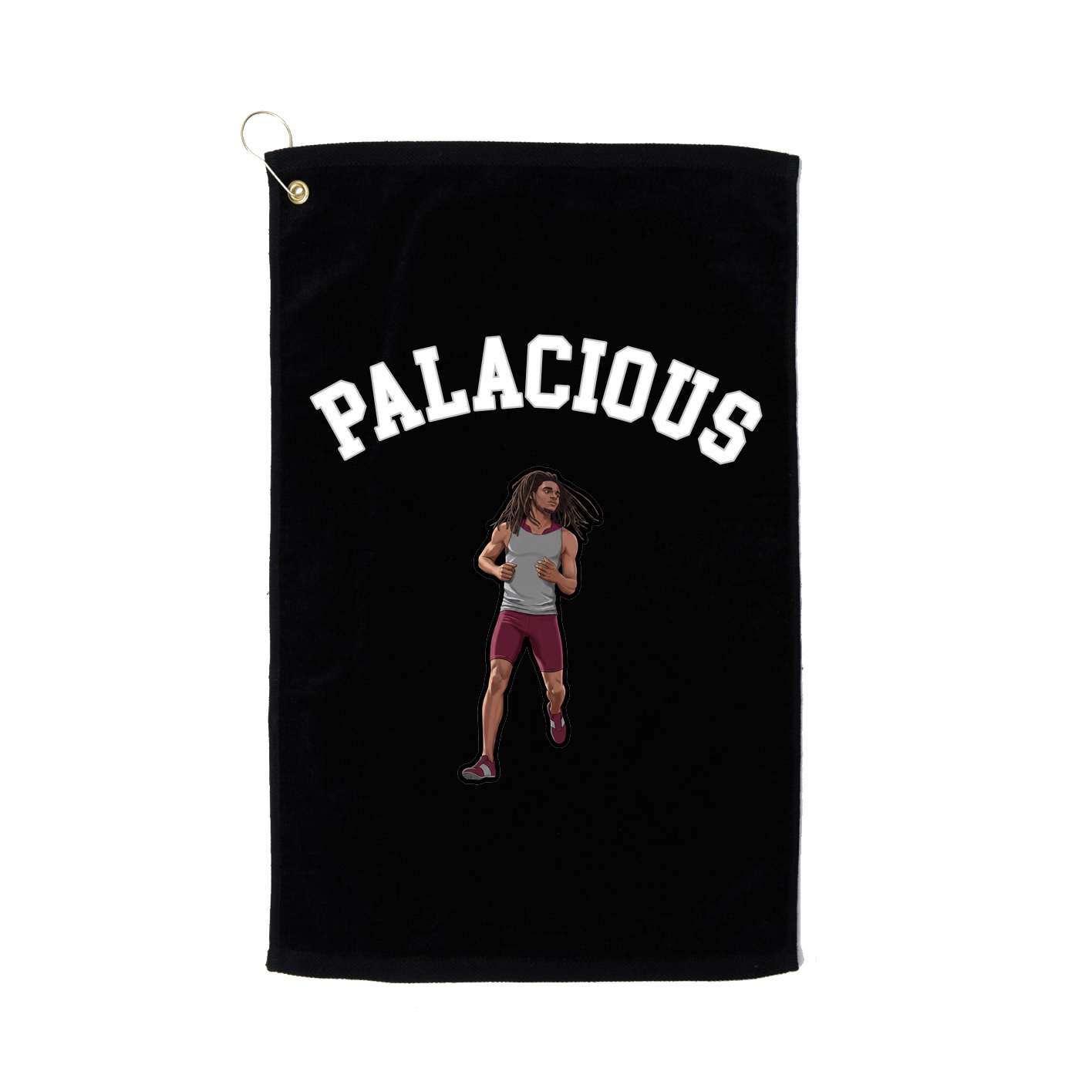 Golf Towel — Shirsey Arch in Black