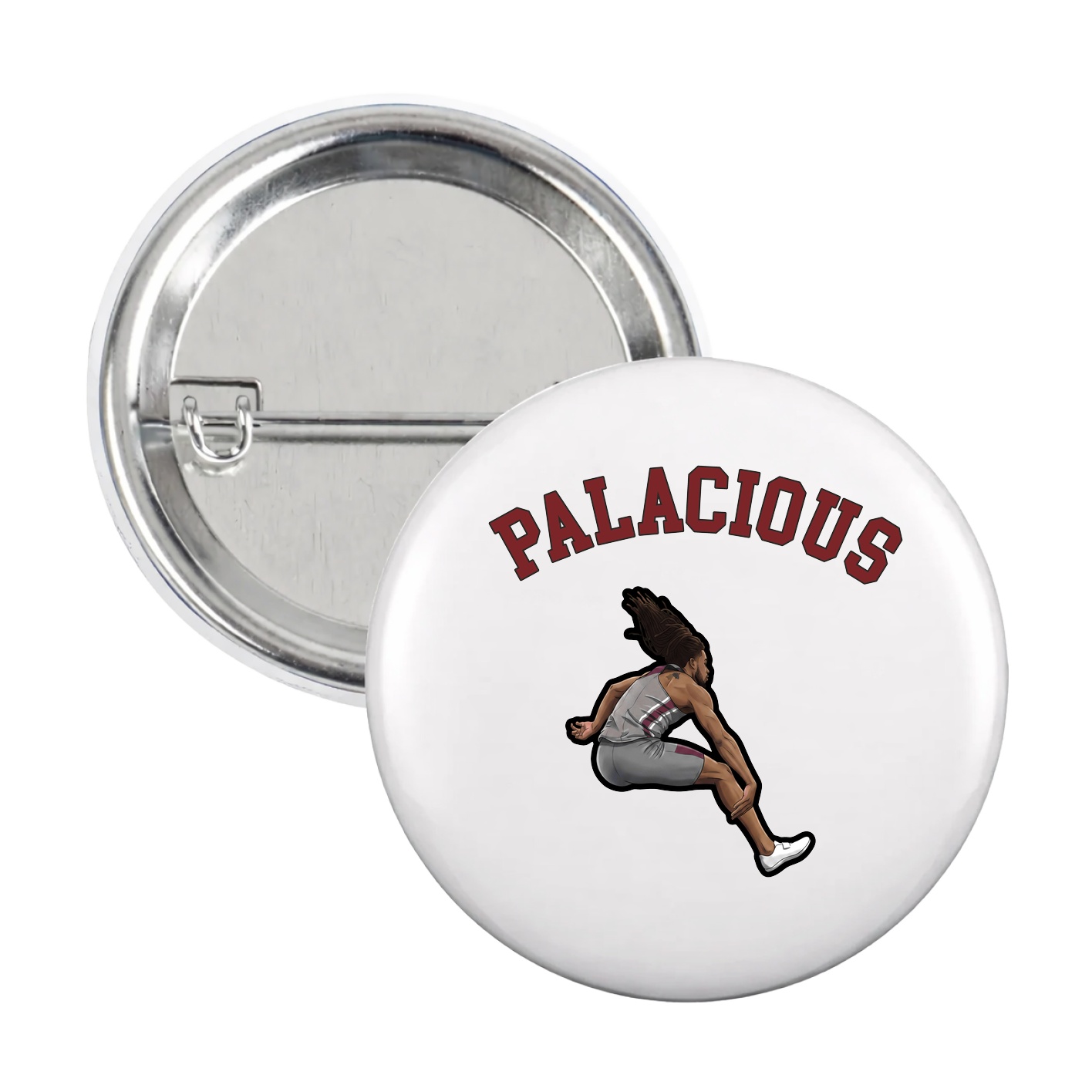 Game Day Button — Shirsey Arch in White