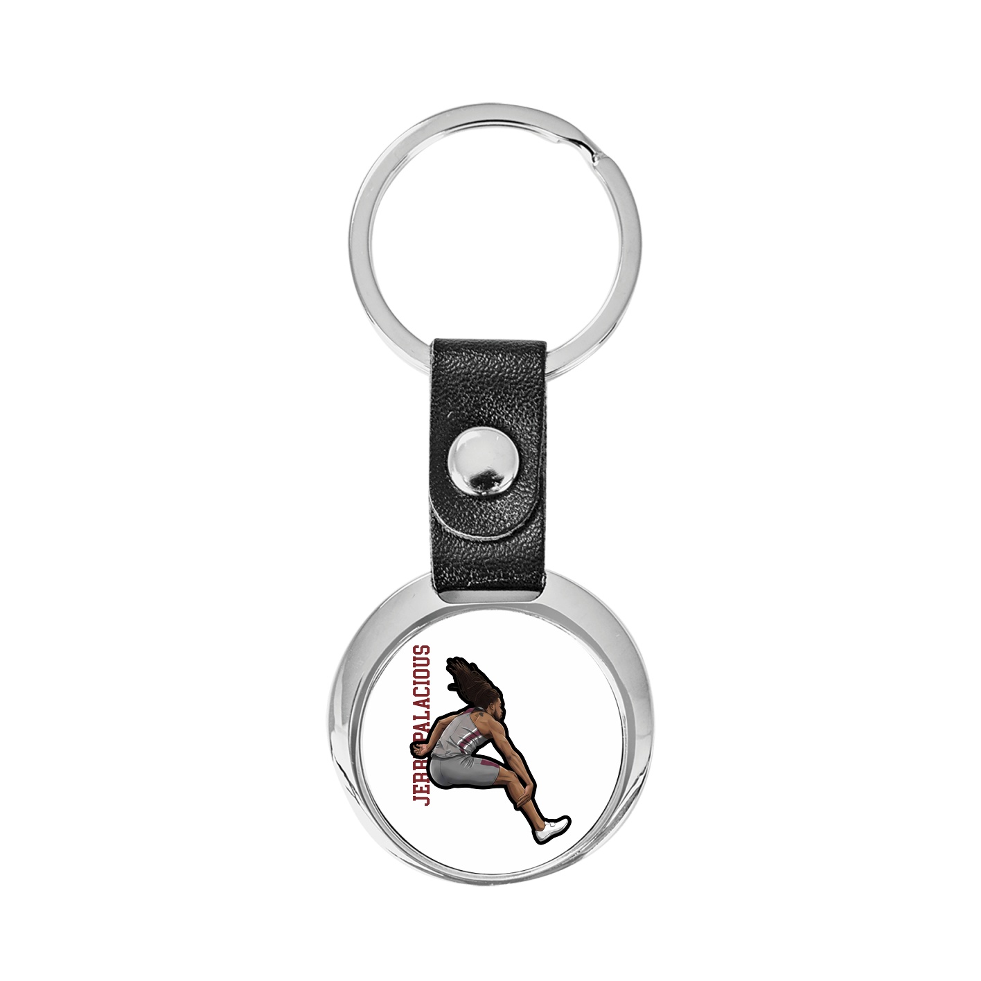 Key Chain — Name Vertical in Classic