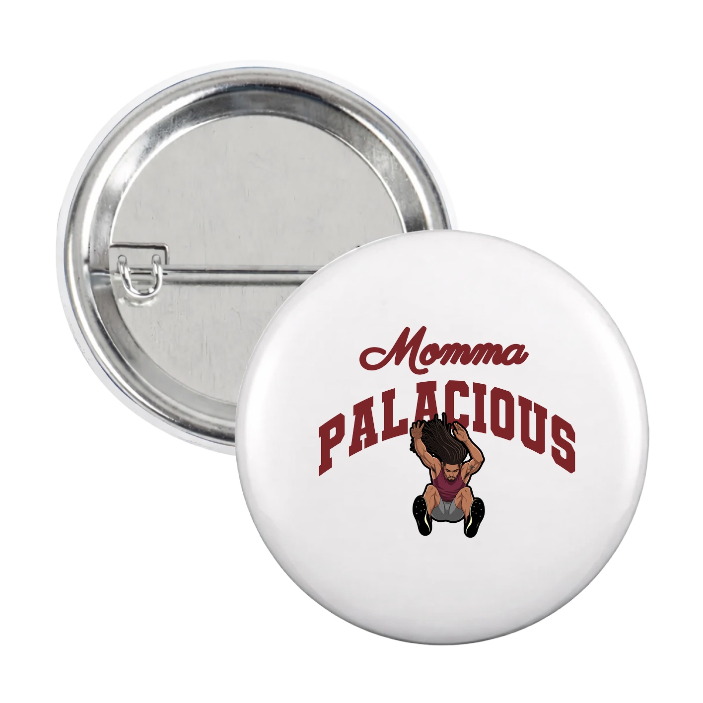 Game Day Button — Mothers Day Arch in White