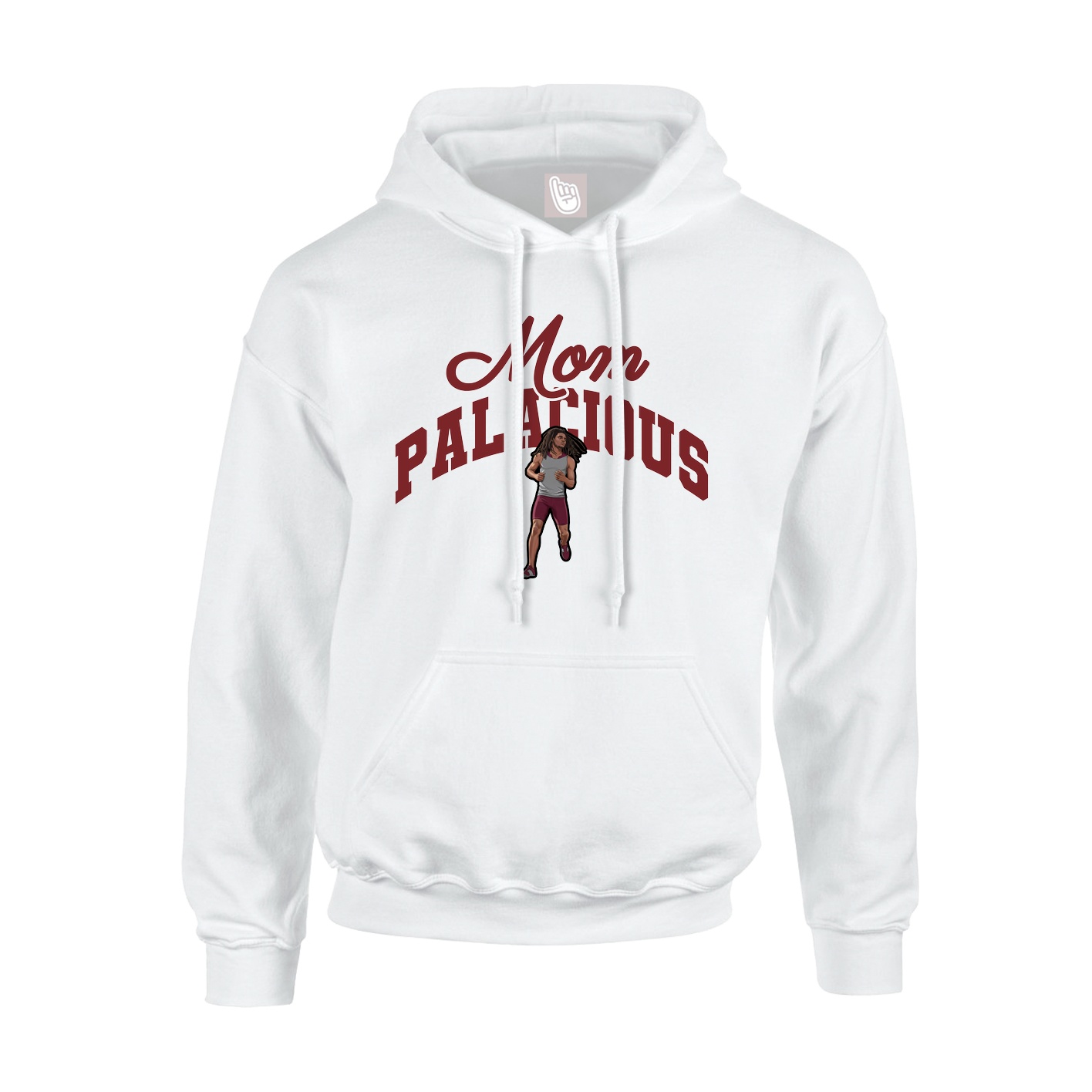Youth Hoodie — Mothers Day Arch in White