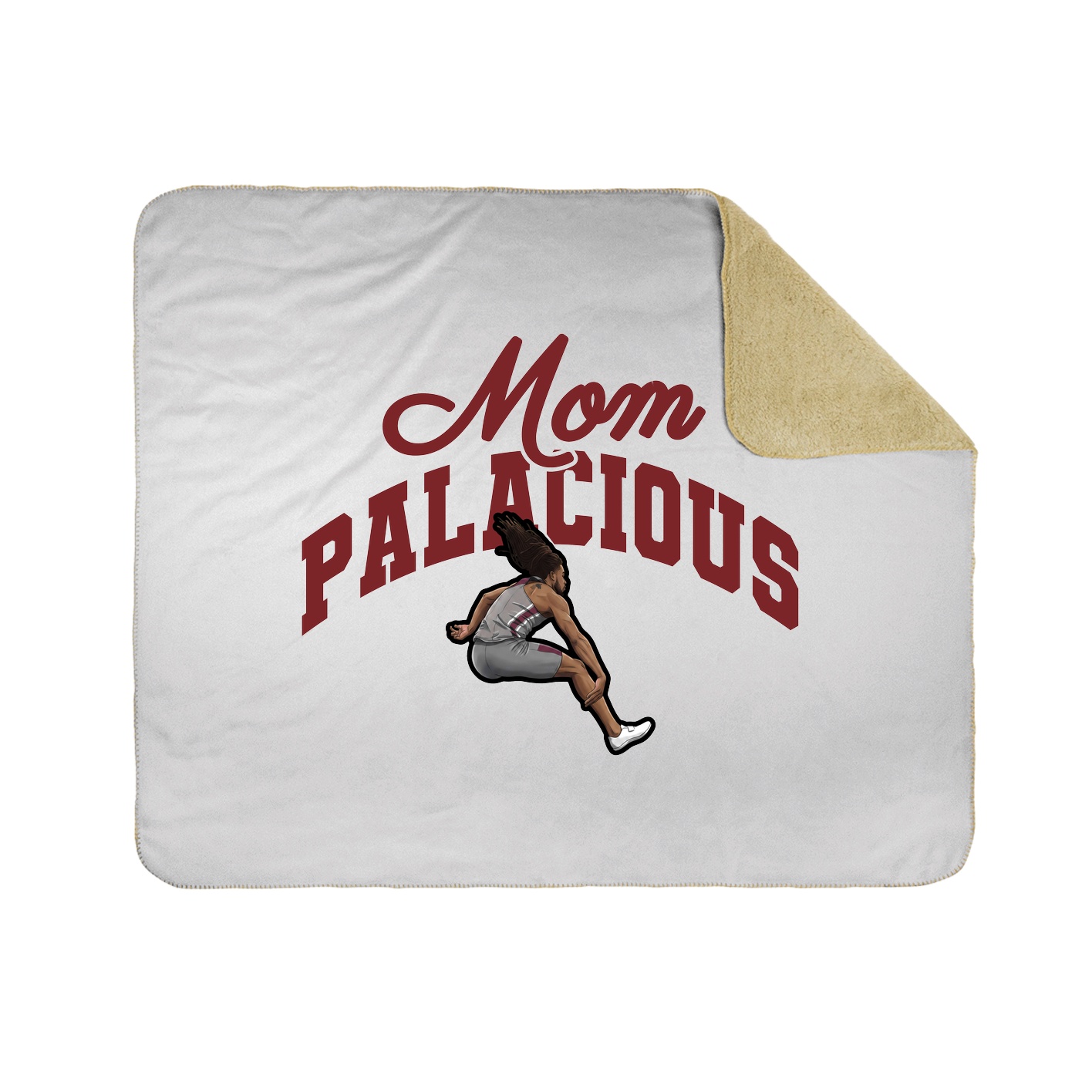 Throw Blanket — Mothers Day Arch in White