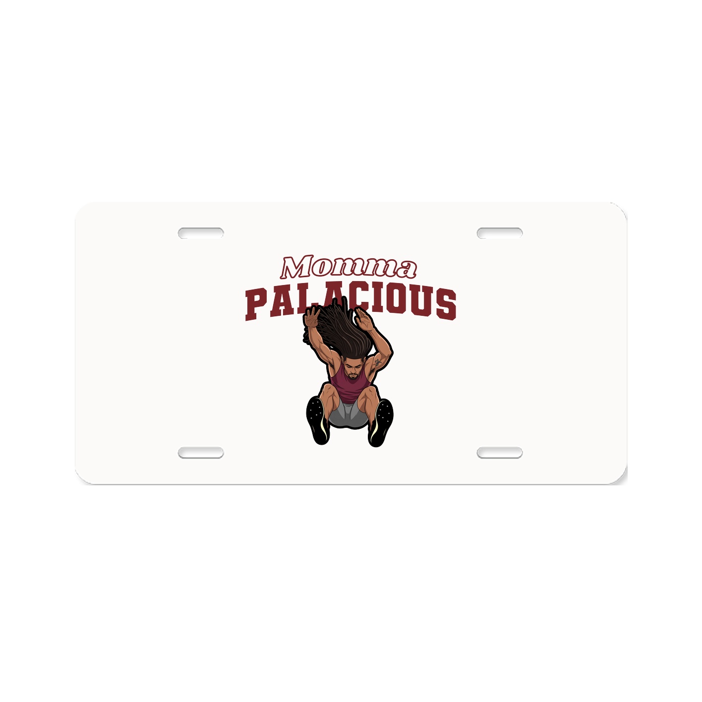 License Plate — Mothers Day Block in Classic
