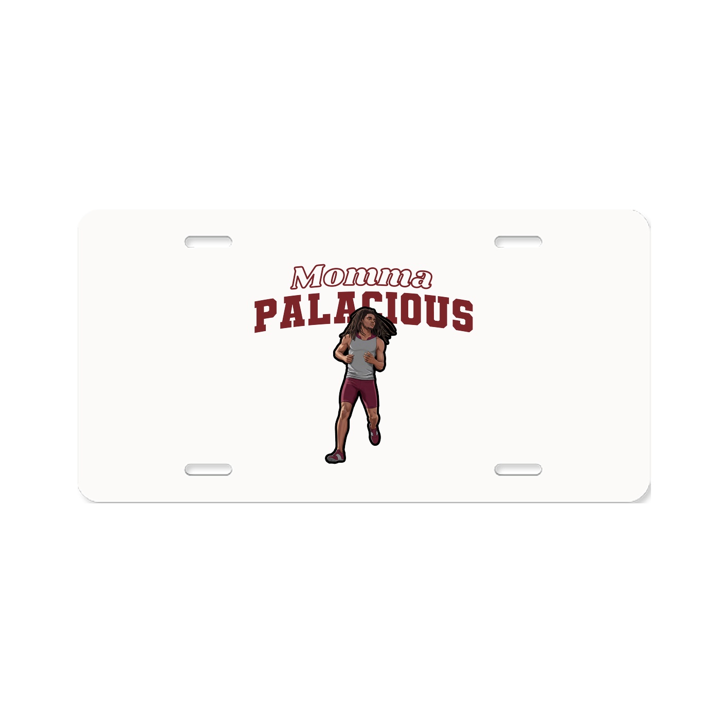 License Plate — Mothers Day Block in Classic