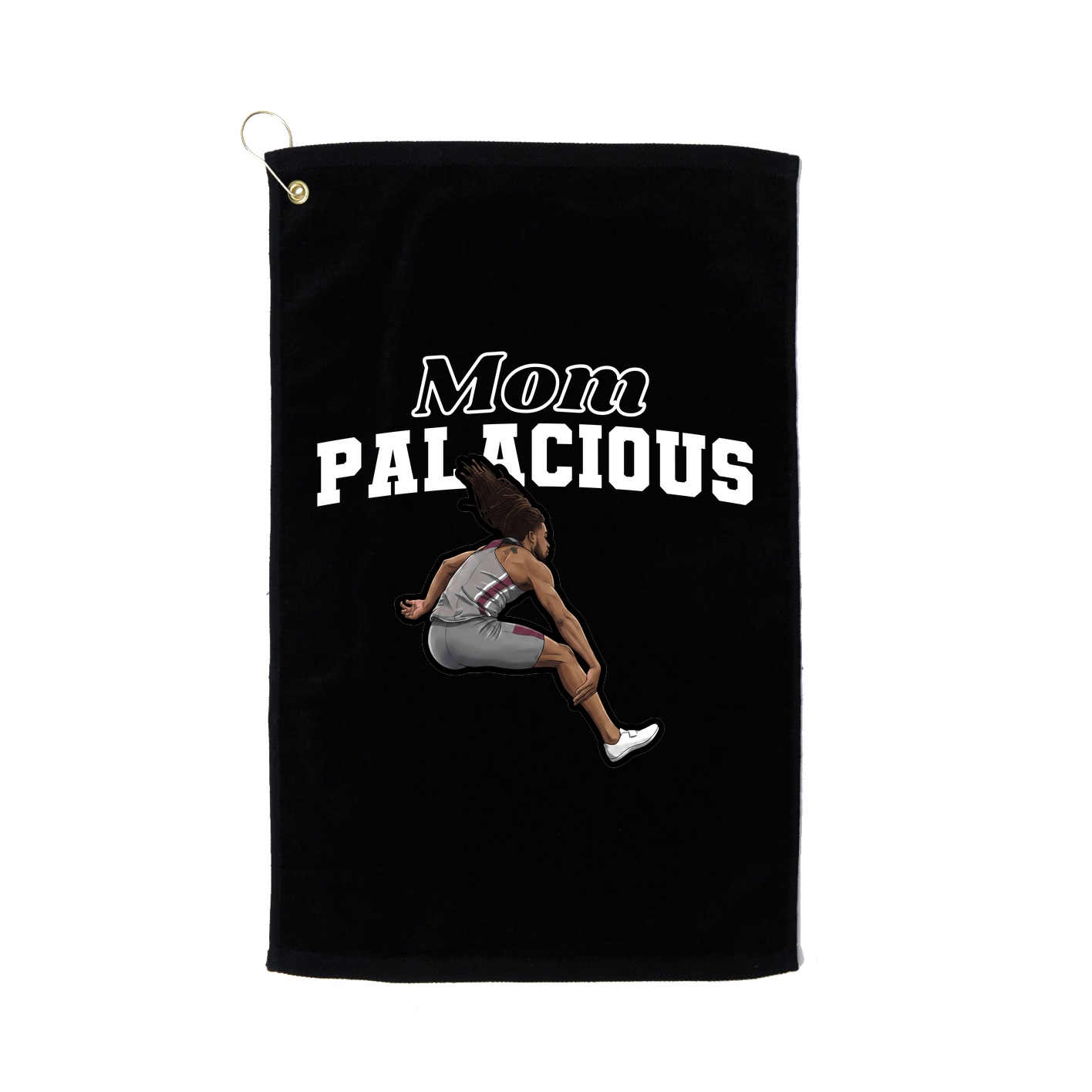 Golf Towel — Mothers Day Block in Black