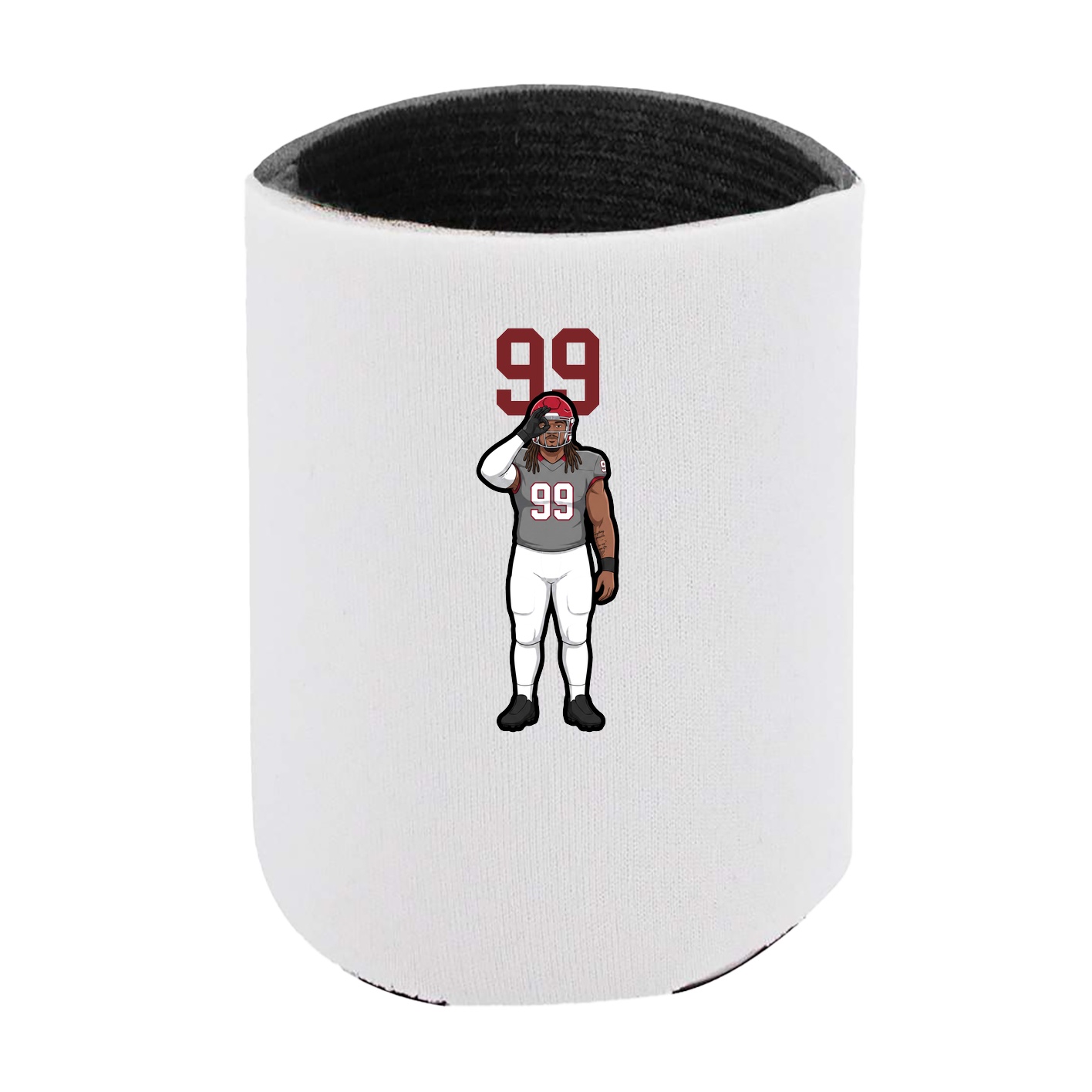 Can Holder — Number Top in White