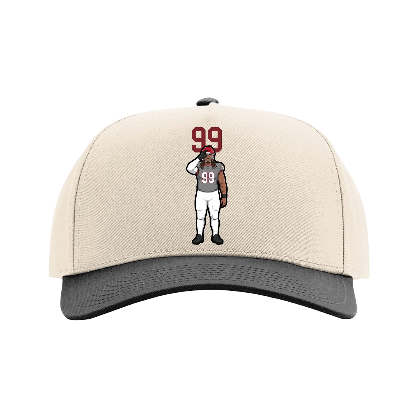 Full Fabric Five-Panel Champ Cap